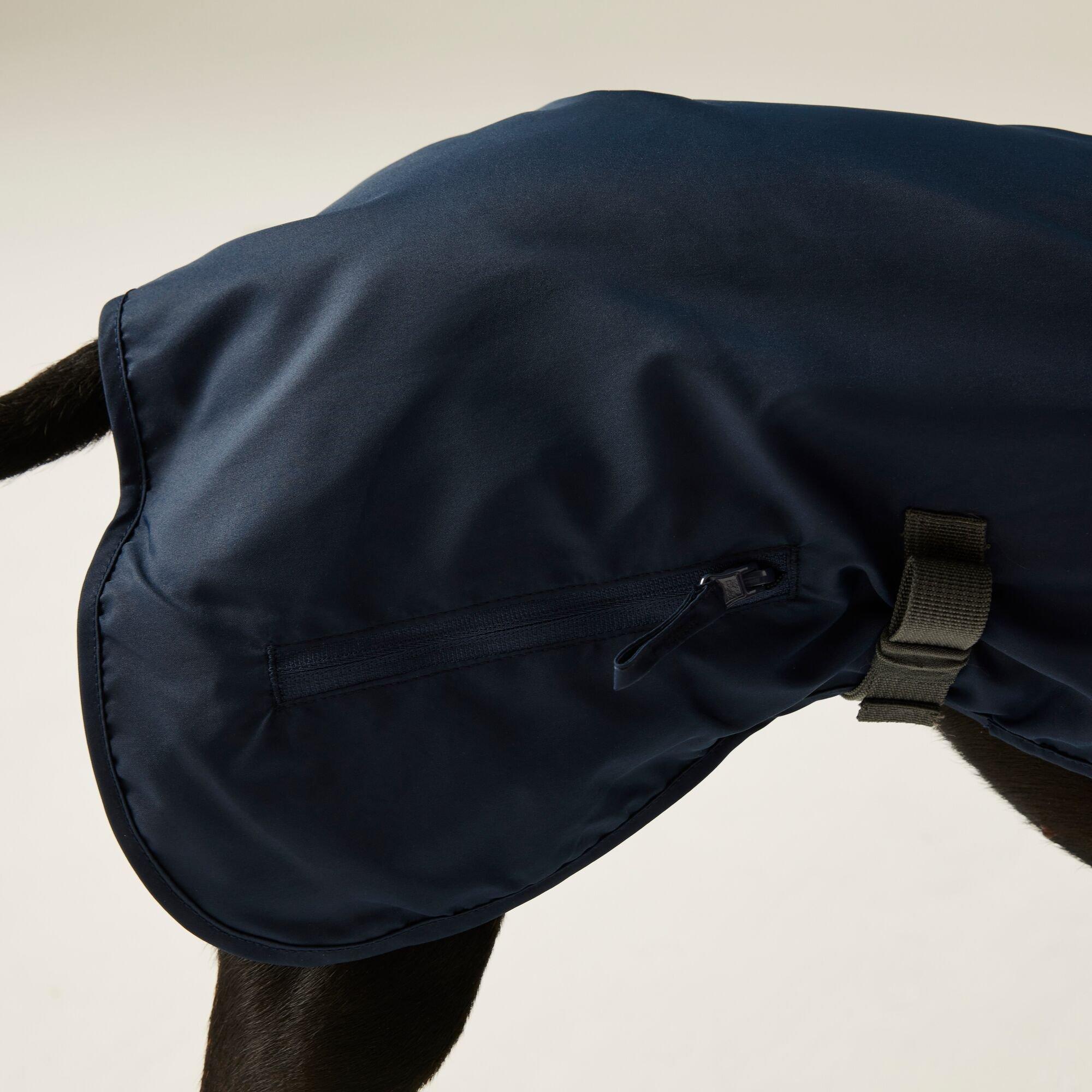Navy - Regatta - Packaway Dog Coat - 4