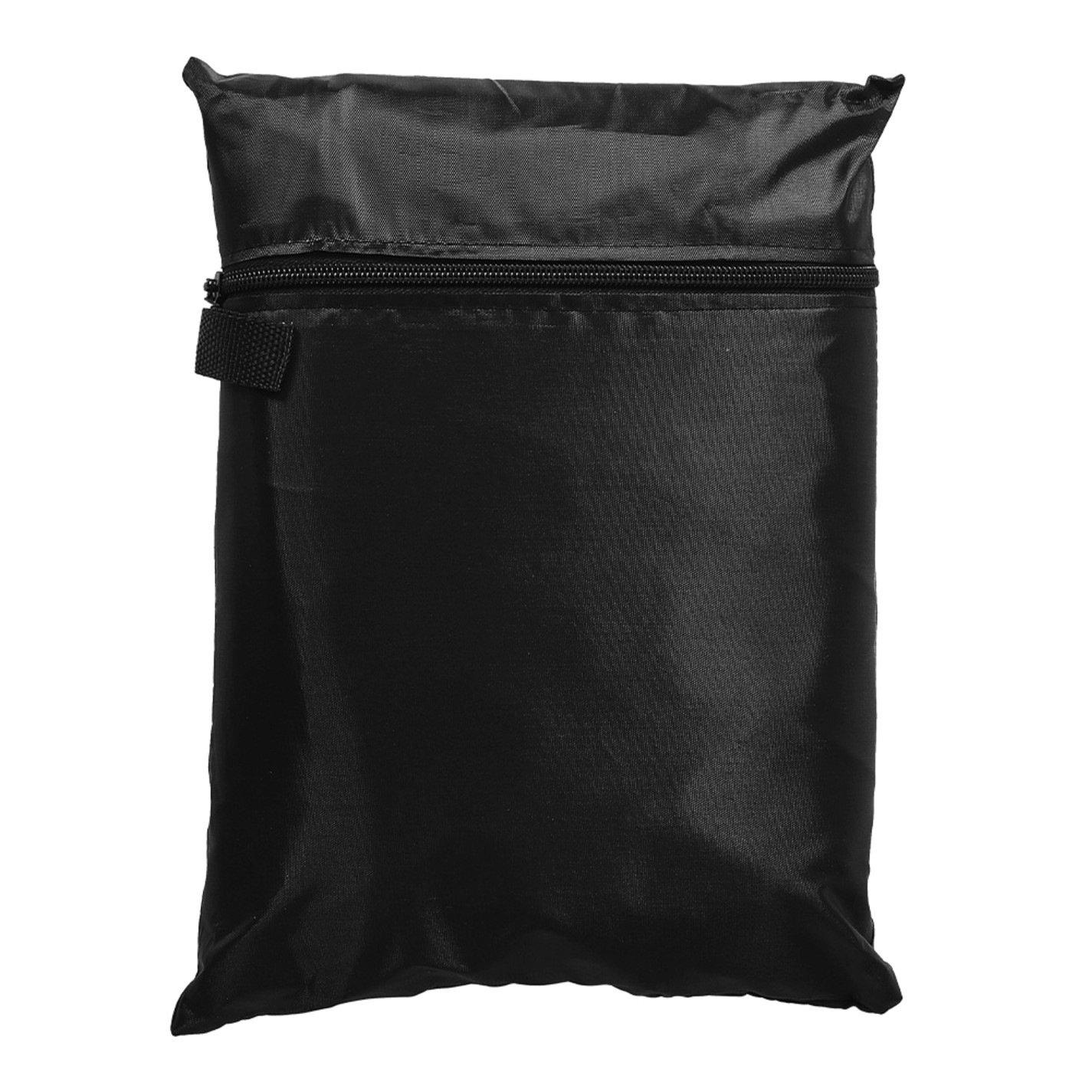 Black - Breeins - 170cm Rectangle Waterproof Grill Cover Black - 4