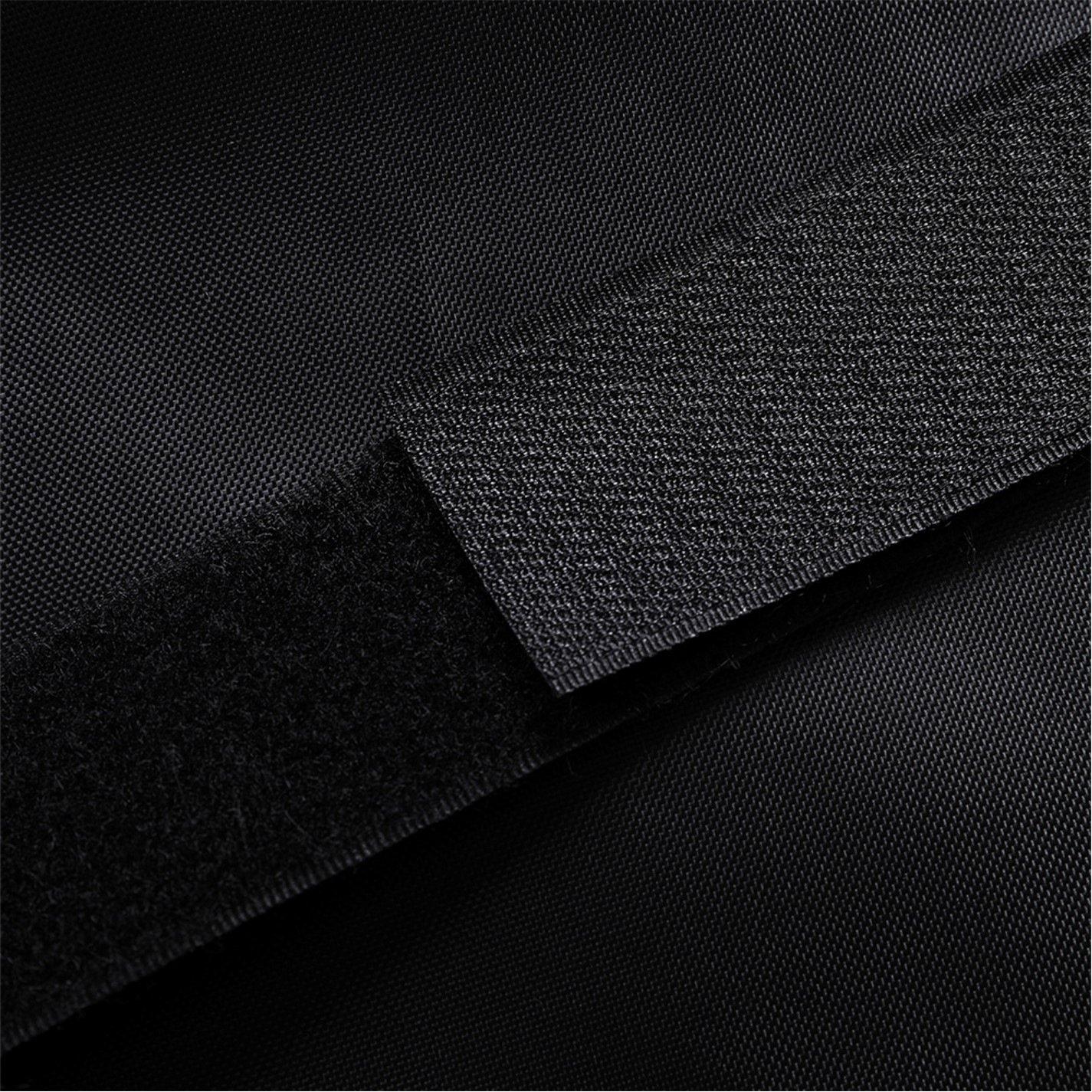 Black - Breeins - 170cm Rectangle Waterproof Grill Cover Black - 6