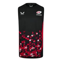 Castore Saracens Matchday Vest 2024 2025 Adults