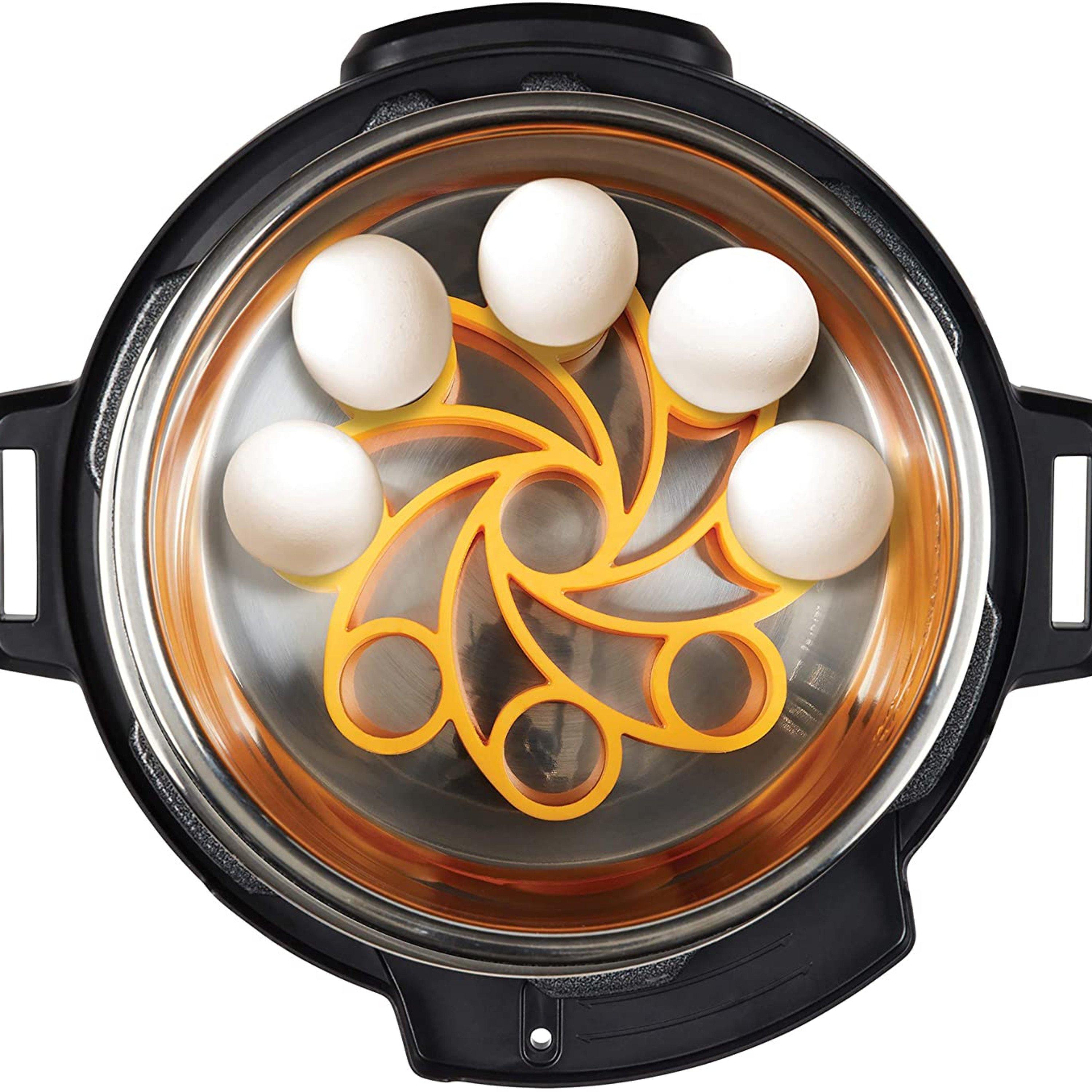 Red - Instant Pot - Silicone Egg Ring and Egg Bites Set S - 2