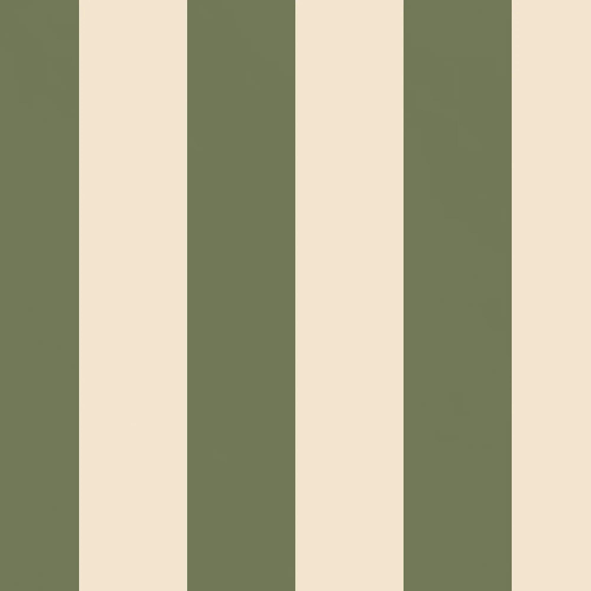 Canopy Stripe Rose Pink and Cream Wallpaper