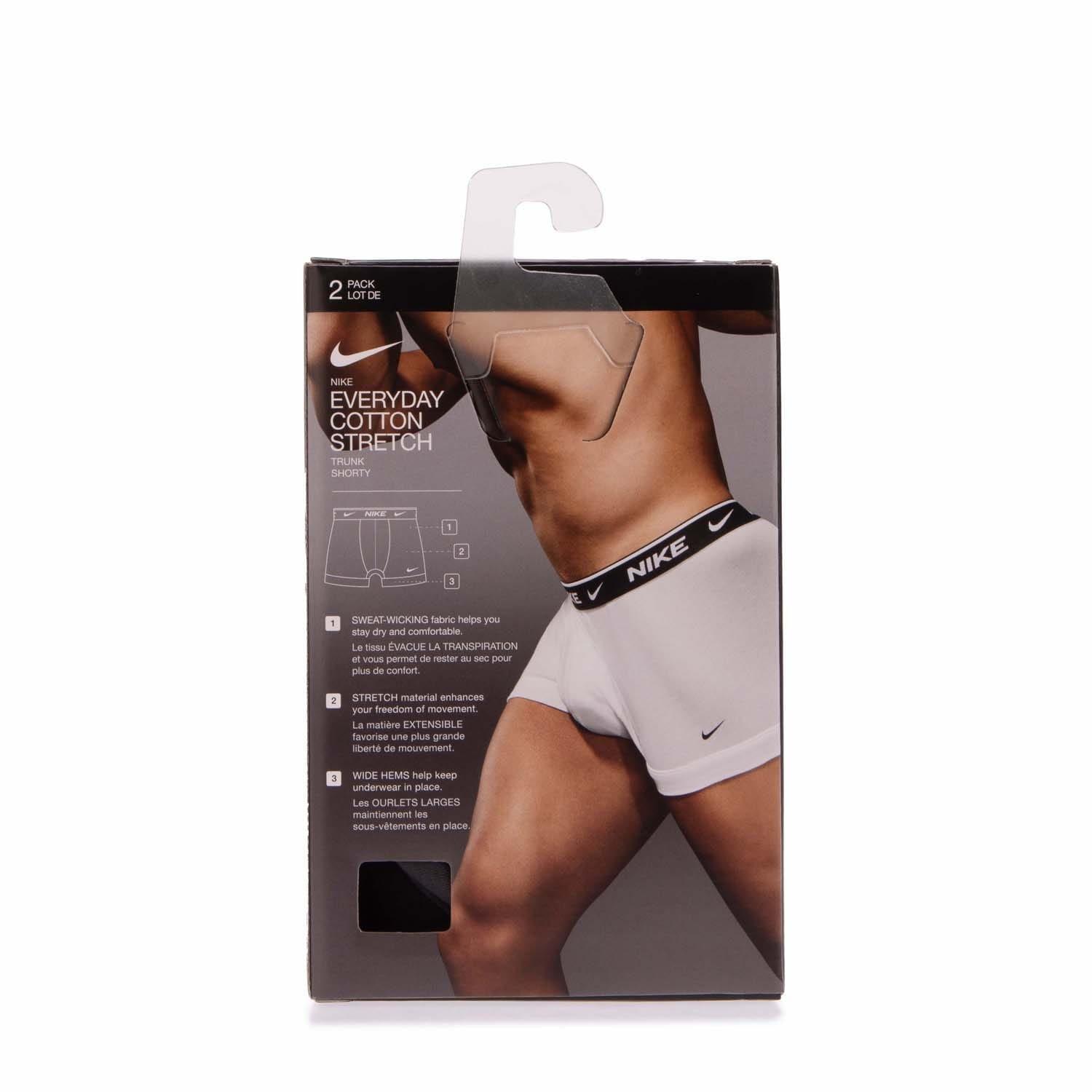 Grey Blue - Nike - 2 Pack of Trunks - 3