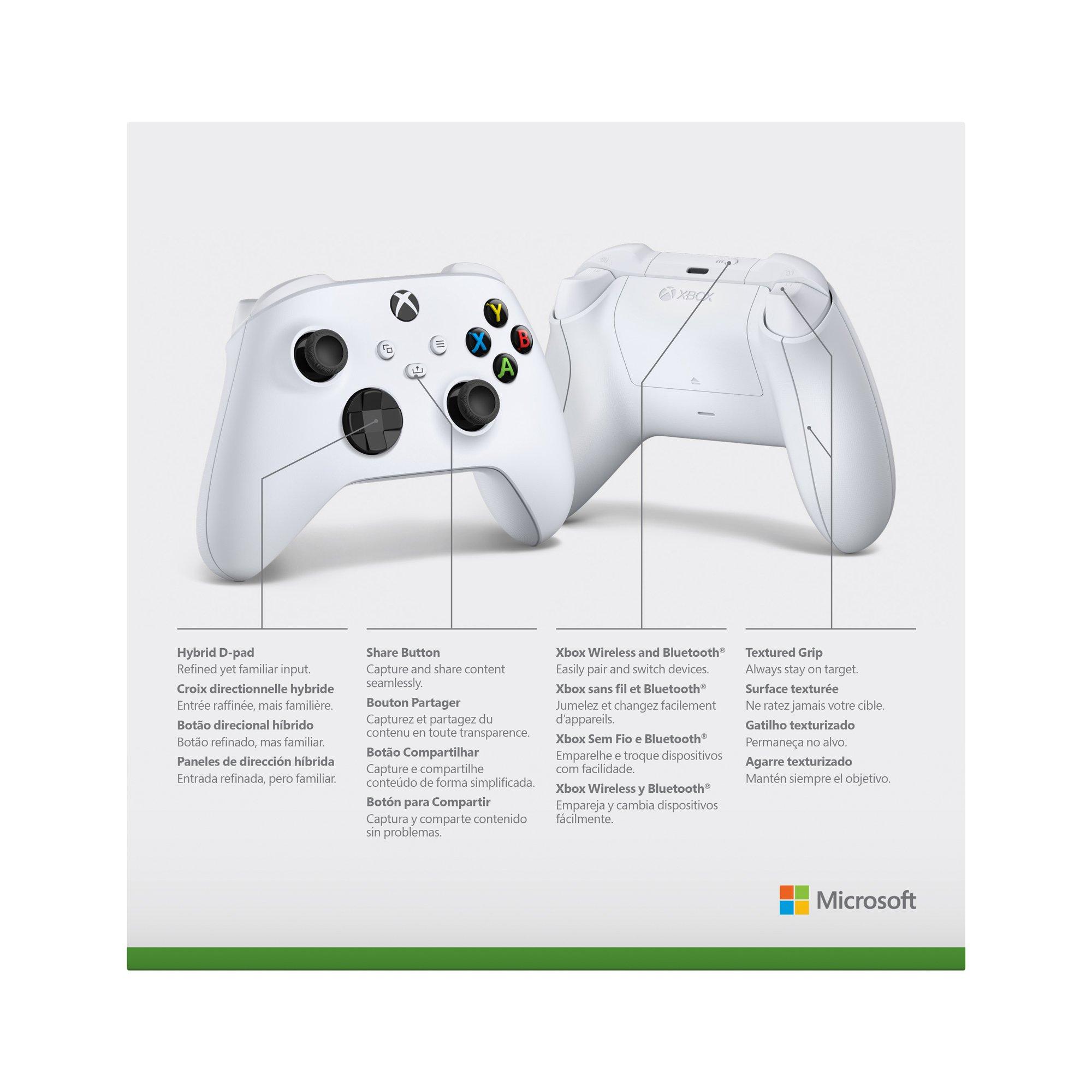 White - Xbox - Xbox Series X & S Controller – Robot White - 5