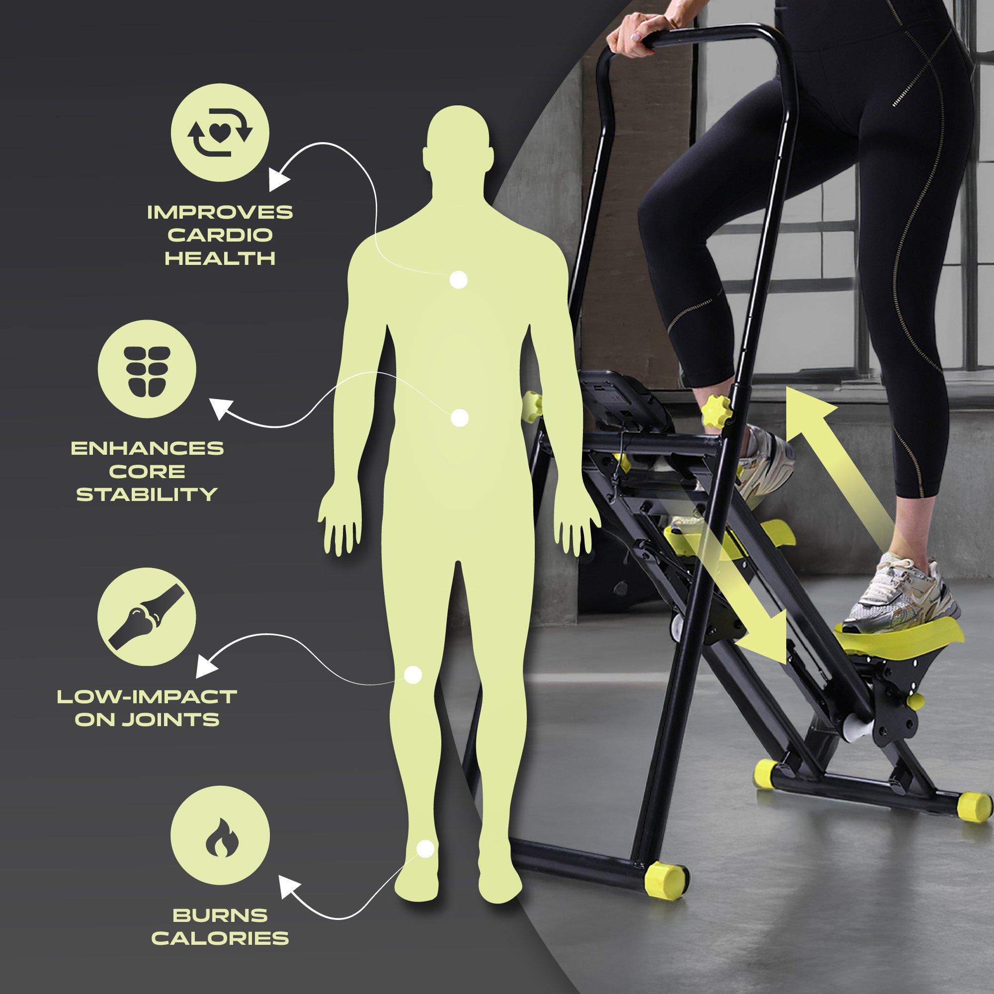 Black - Phoenix Fitness - Phoenix Fitness Stair Climber - 3