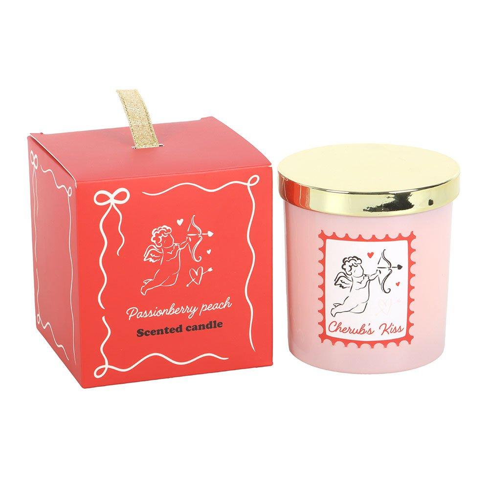 Pink - Something Different - Cherubs Kiss Passionberry Peach Candle - 2