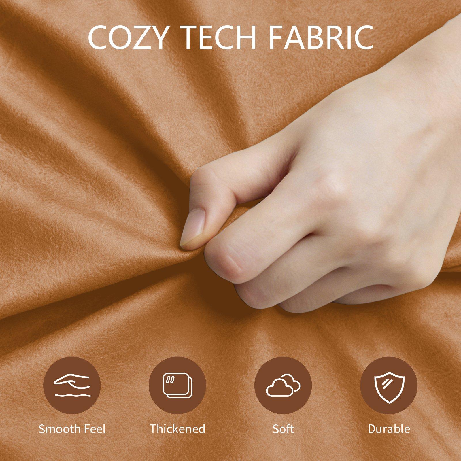Brown - Urban Meuble - Bean Bag Faux Leather Lounge - 10