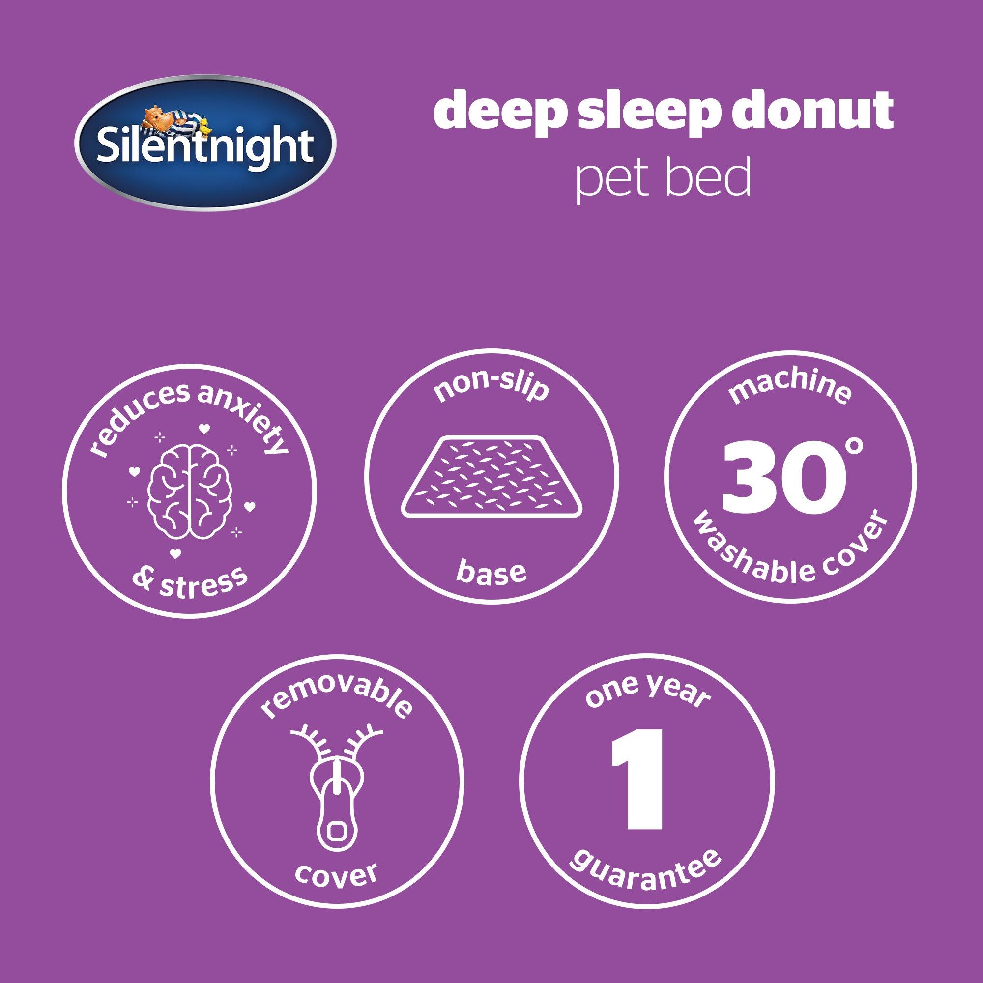 Natural - Silentnight - Silentnight Deep Sleep Donut Pet Bed - 6