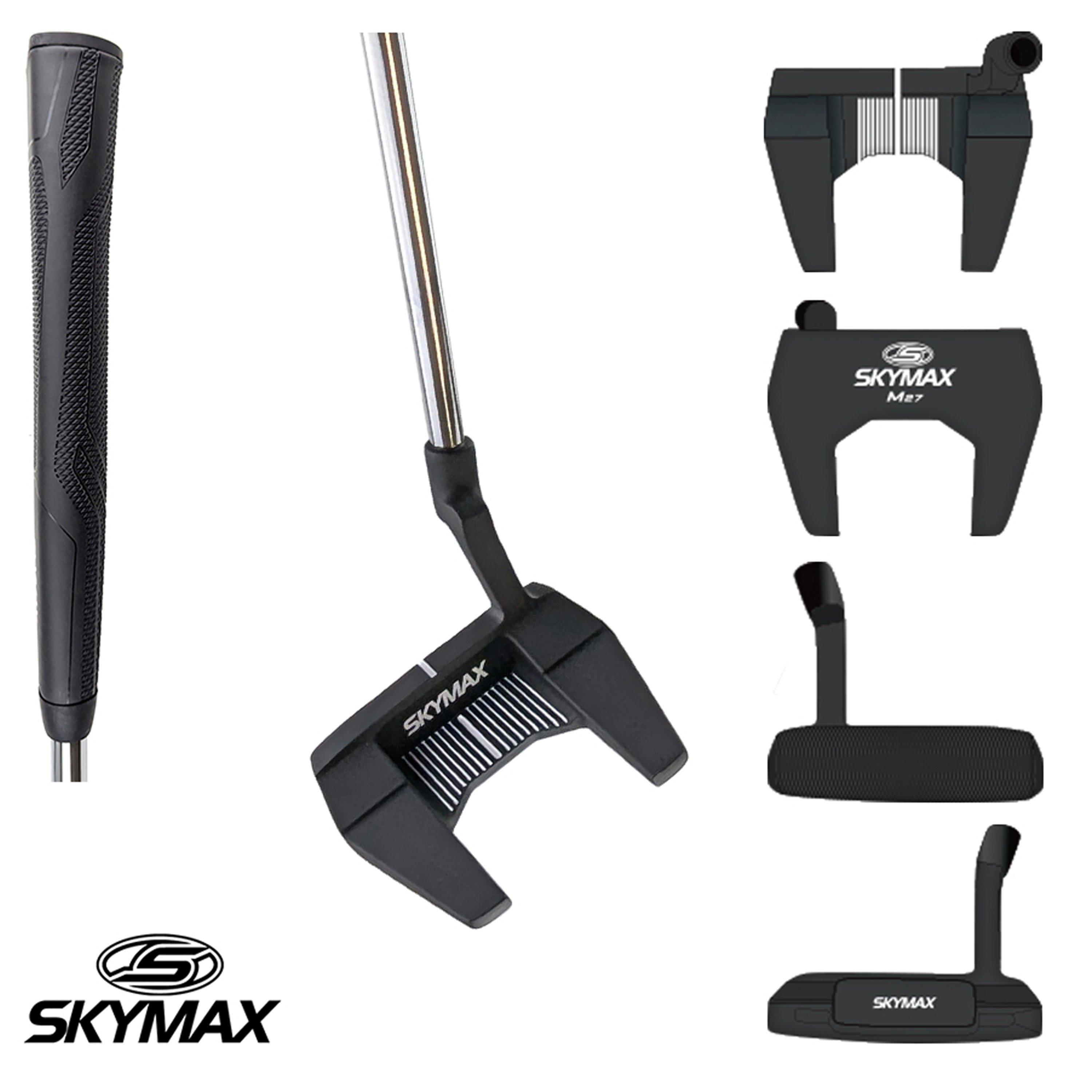 Silver - Skymax - Skymax M27 35” Modern Mallet Putter - 1