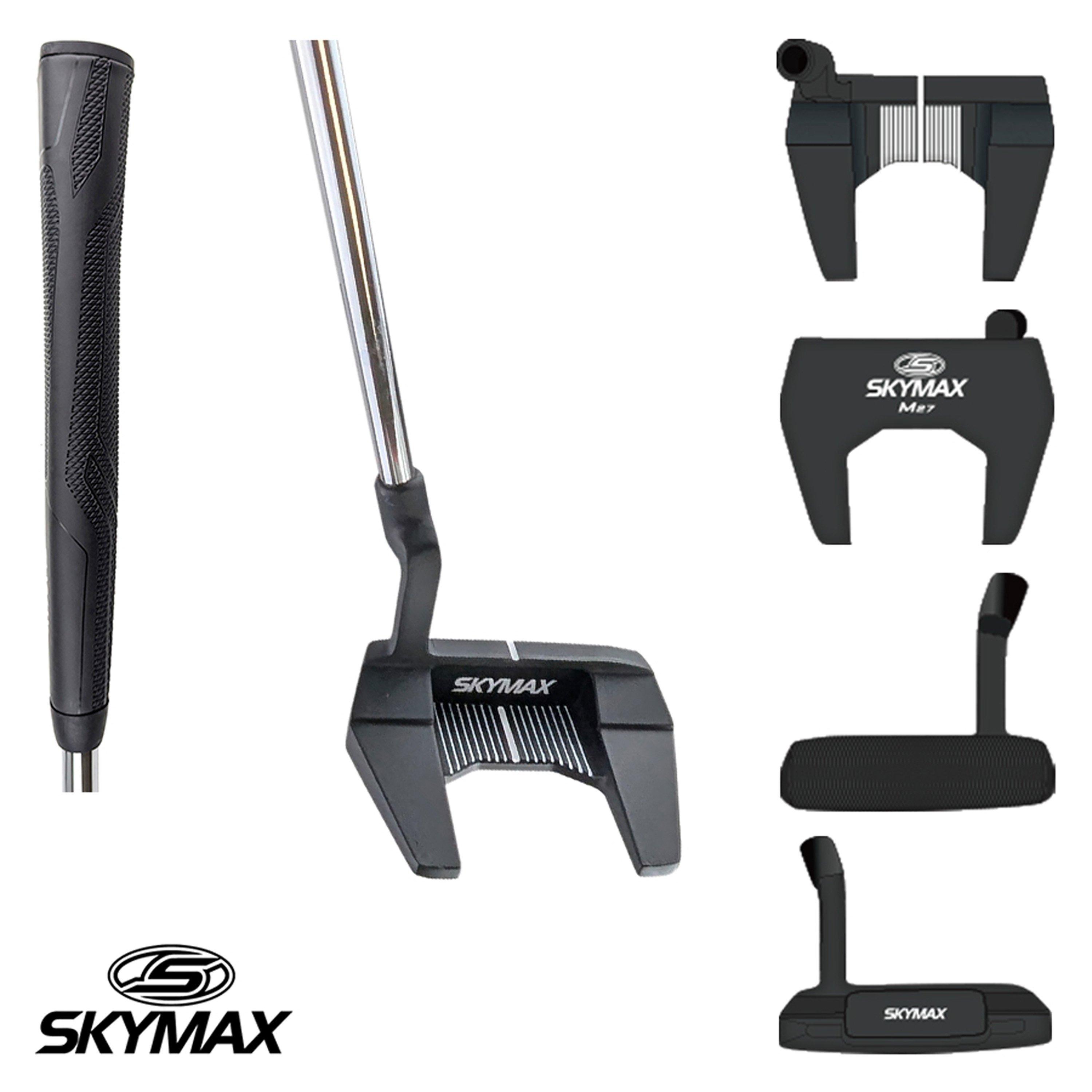 Silver - Skymax - Skymax M27 35” Modern Mallet Putter - 2