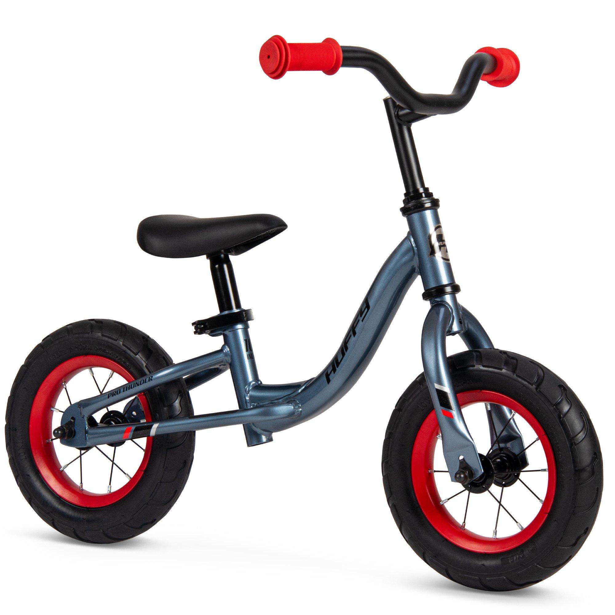 Grey - Huffy - Huffy Pro Thunder 10-inch Balance Bike Grey - 1