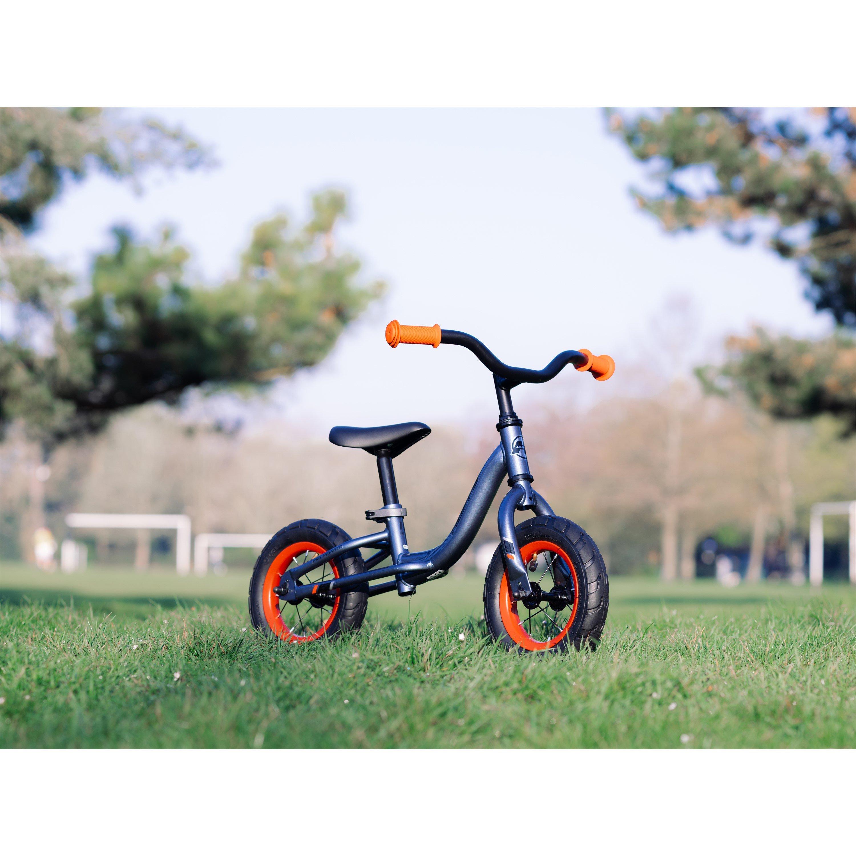 Grey - Huffy - Huffy Pro Thunder 10-inch Balance Bike, 3-5 years, - 2
