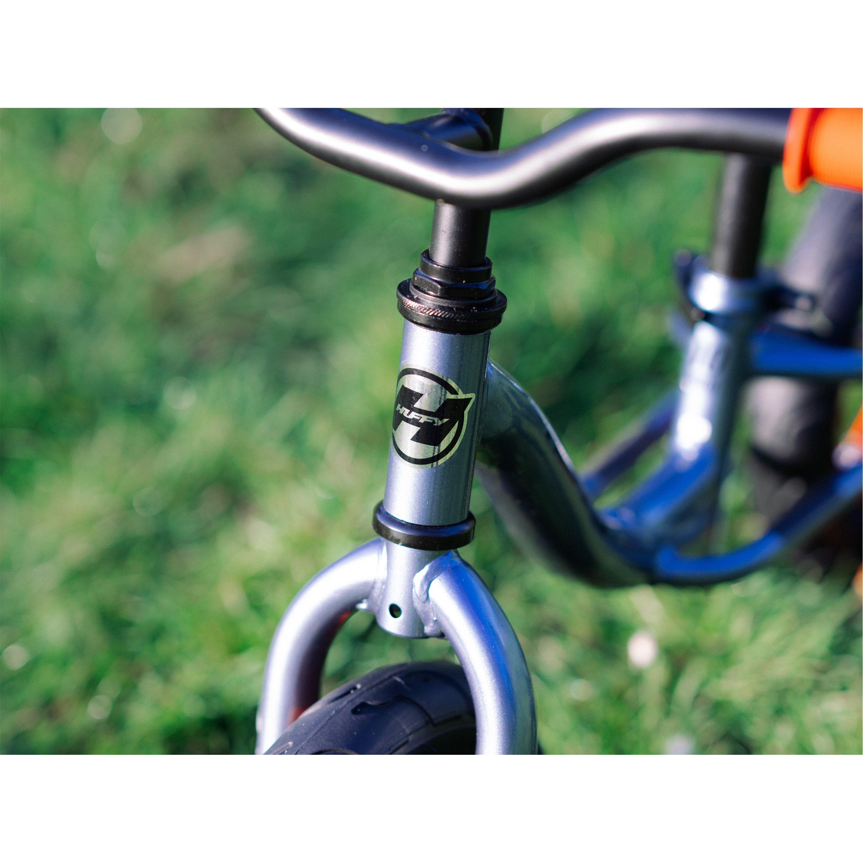 Grey - Huffy - Huffy Pro Thunder 10-inch Balance Bike, 3-5 years, - 4