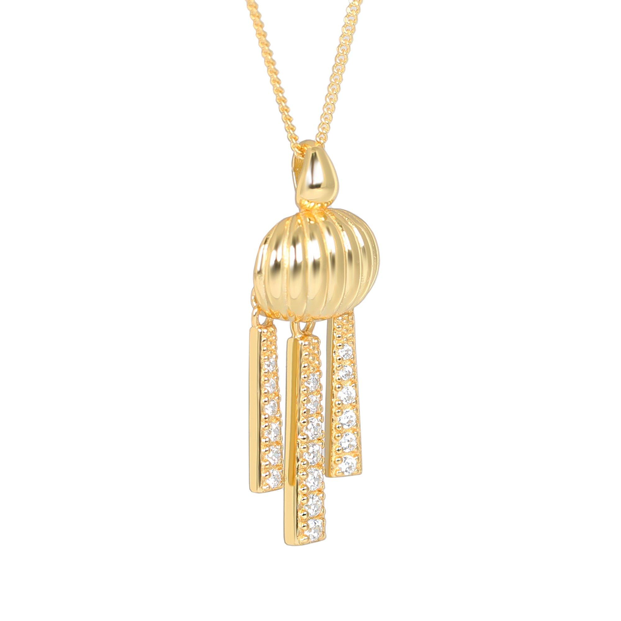 Gold - Espree - Espree The Trio pendant - 2