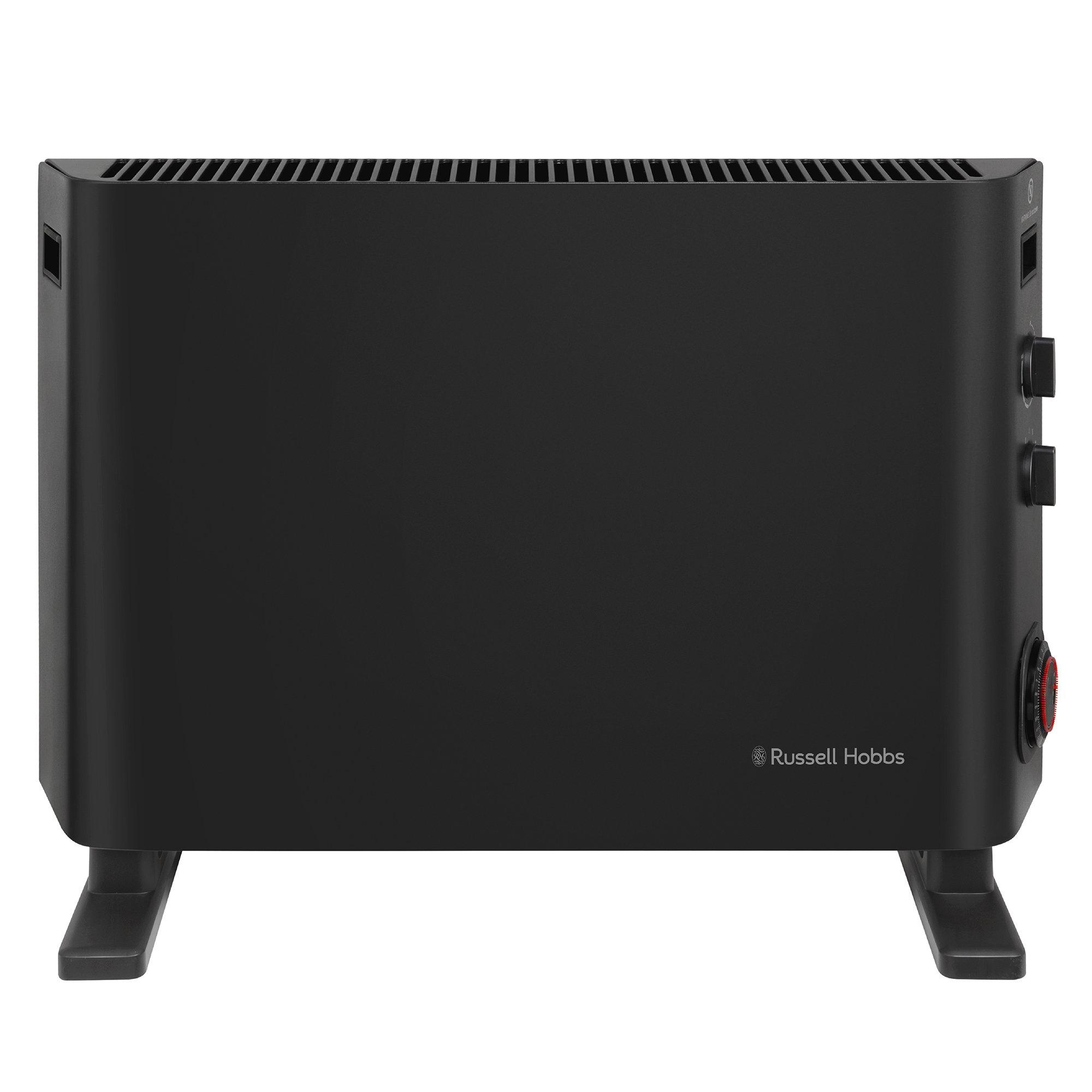 Black - Russell Hobbs - RHCVH6002B Convection Heater with Timer in Black - 11