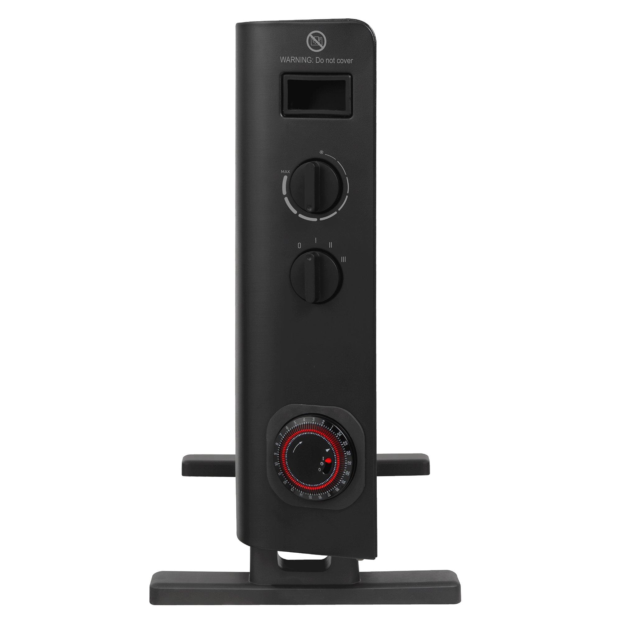 Black - Russell Hobbs - RHCVH6002B Convection Heater with Timer in Black - 12