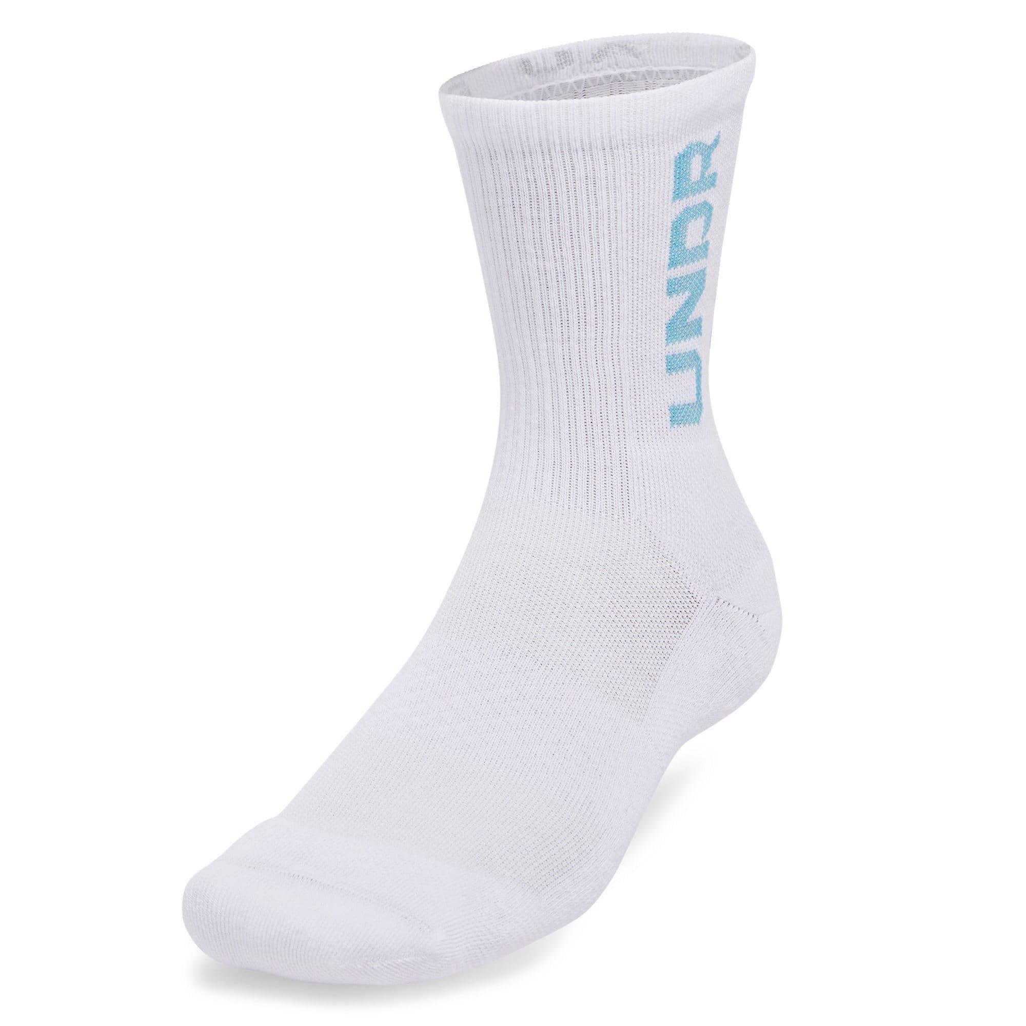 White - Under Armour - 3-Pack Mid Crew Socks - 3