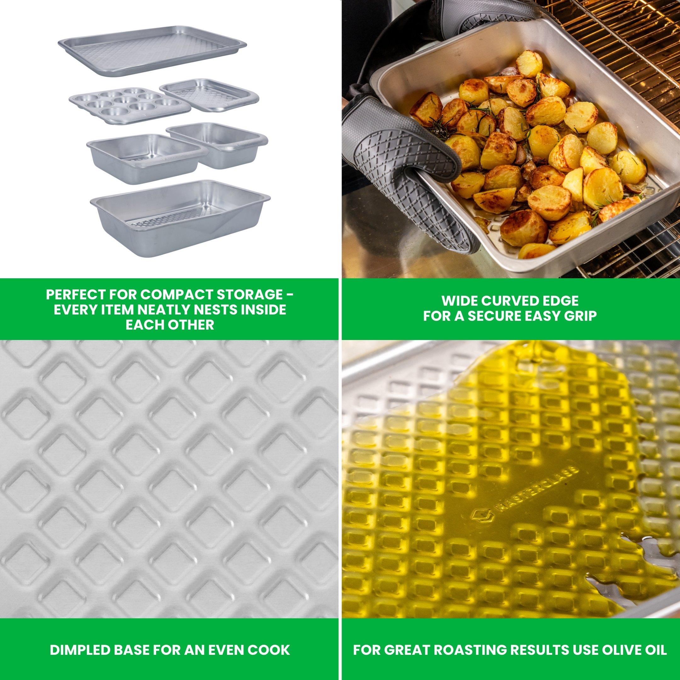 Silver - MasterClass - Roasting Pan with Pouring Spout - 4