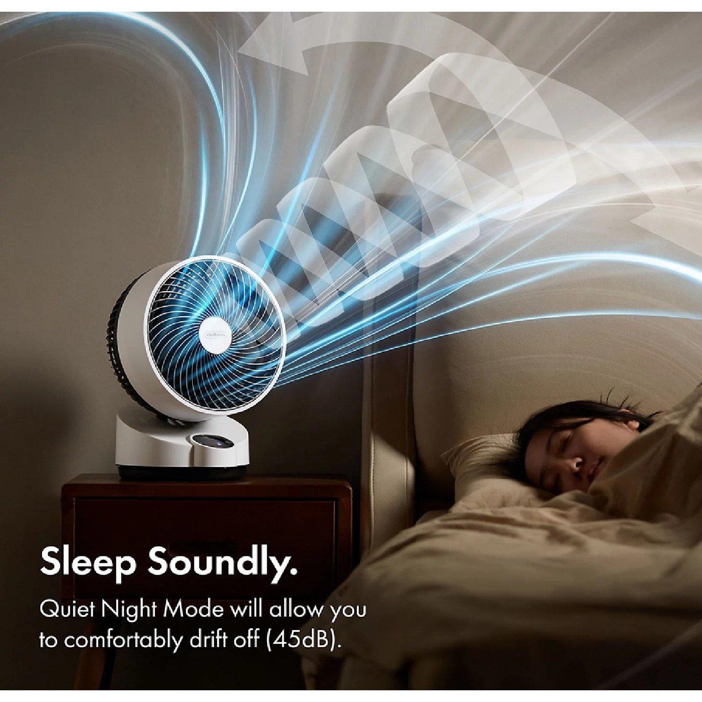 White - VonHaus - Air Circulator Cooling Fan - 2