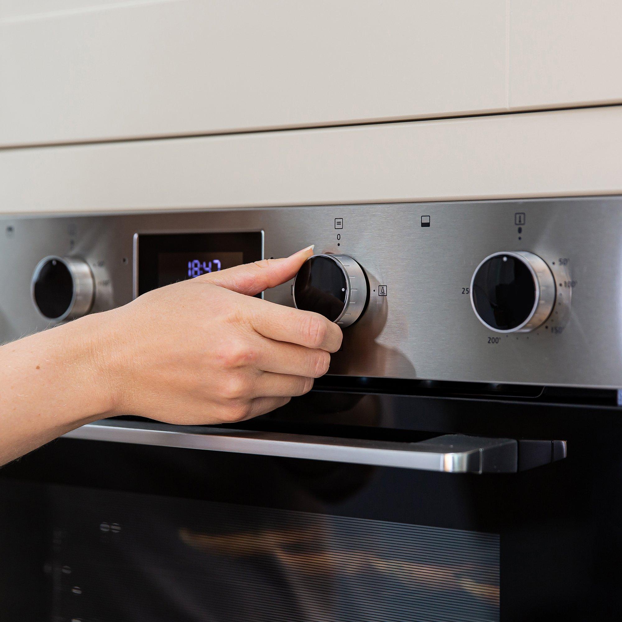 Stainless Steel - Russell Hobbs - RH89DEO2002SS/01 Built-In Electric Double Oven - 5