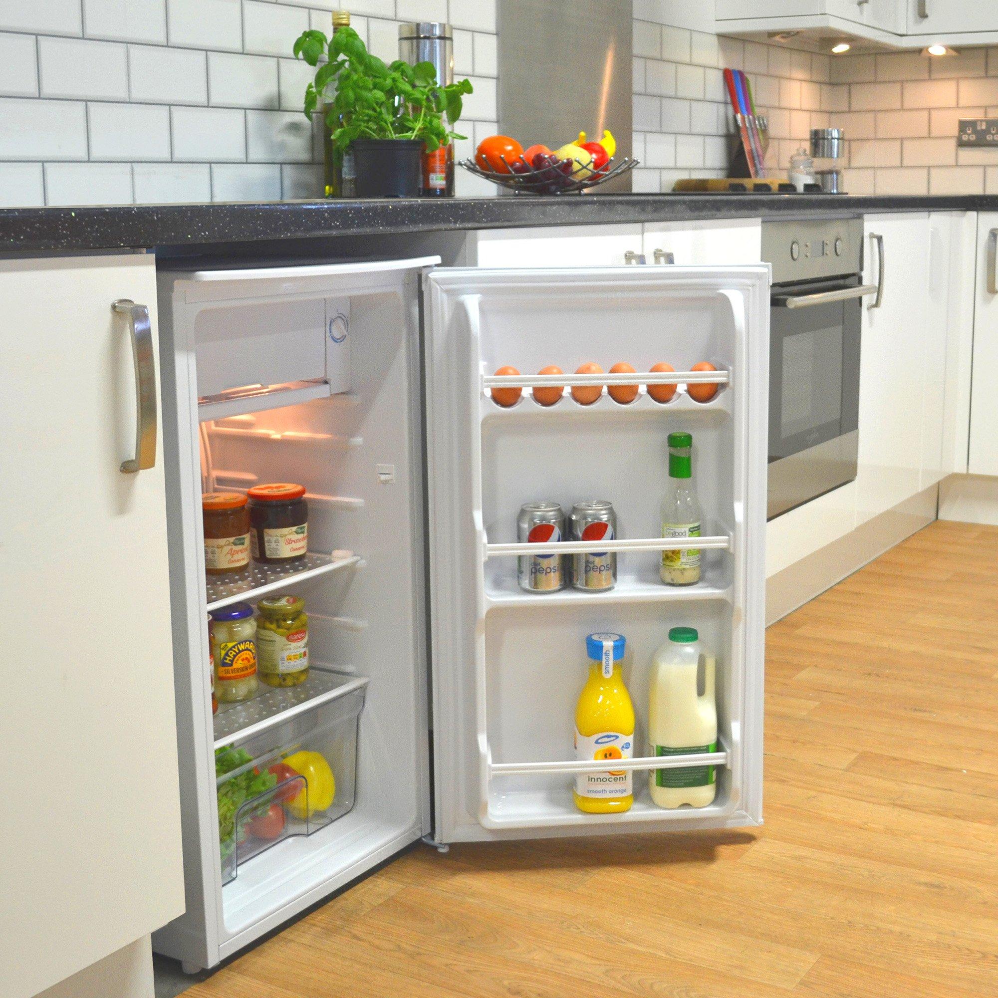 White - Igenix - IG3920E 90 LITRE 48CM UNDER COUNTER FRIDGE WITH CH - 6