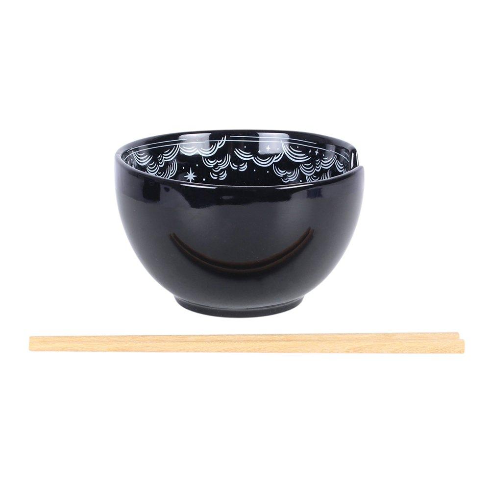 White - Something Different - Spellbound Sky Noodle Bowl and Chopsticks Set - 2