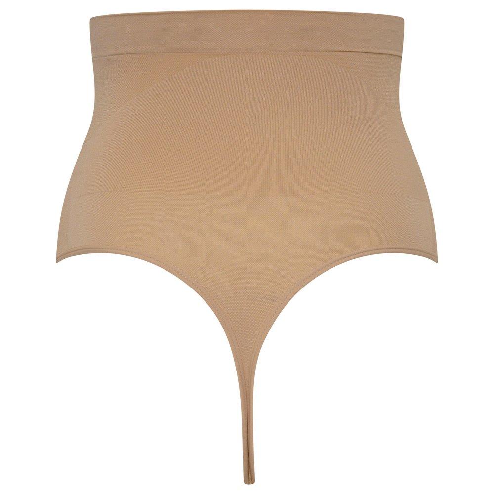Nude - Valbonne - Control Seamless Waist Cincher Thong with Silicone - 2