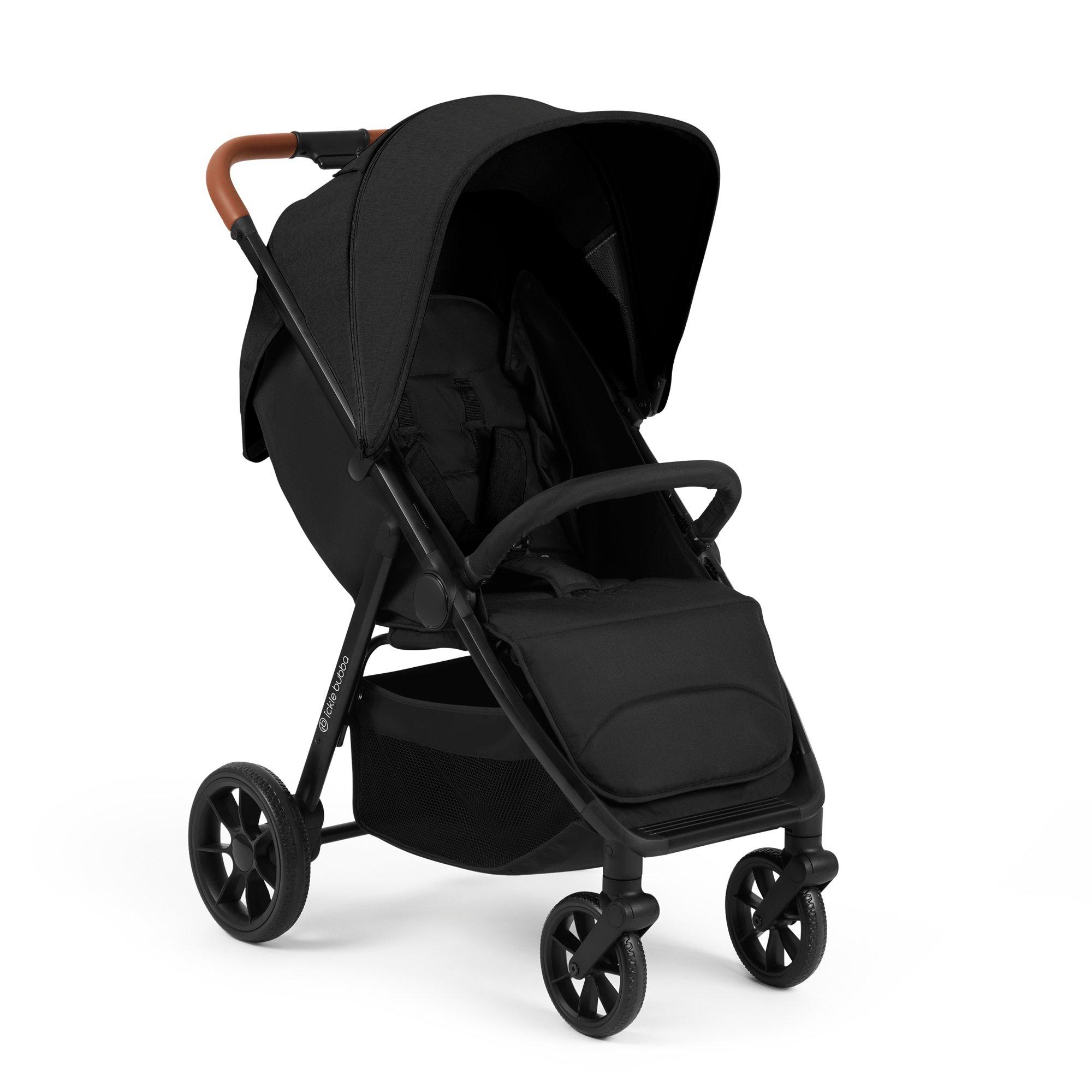 Ickle Bubba Stomp Stride Stroller - Midnight Black - Suitable from Birth to 22kg - Image 7