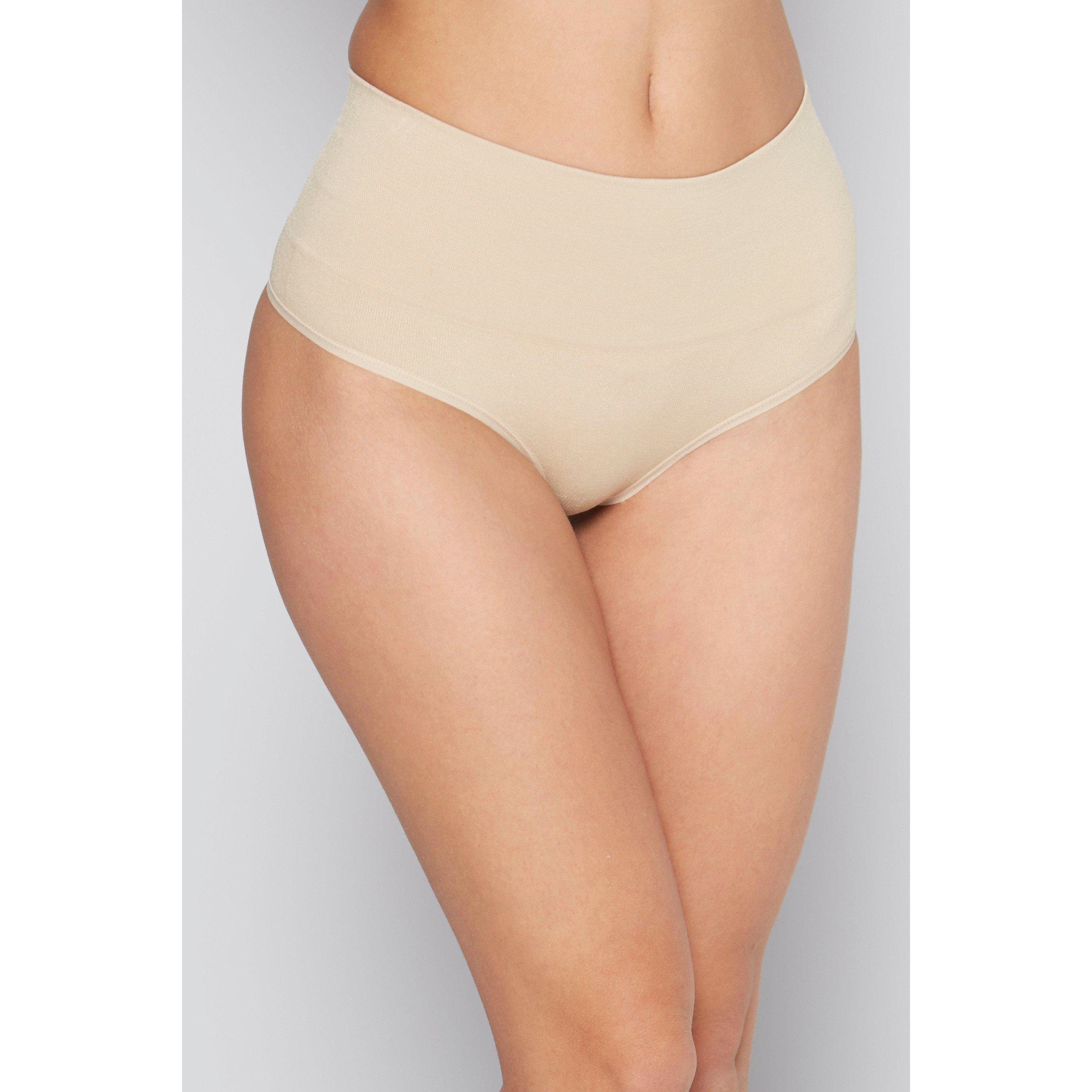 Valbonne Women's Control High Waist Thong - Nude - M
