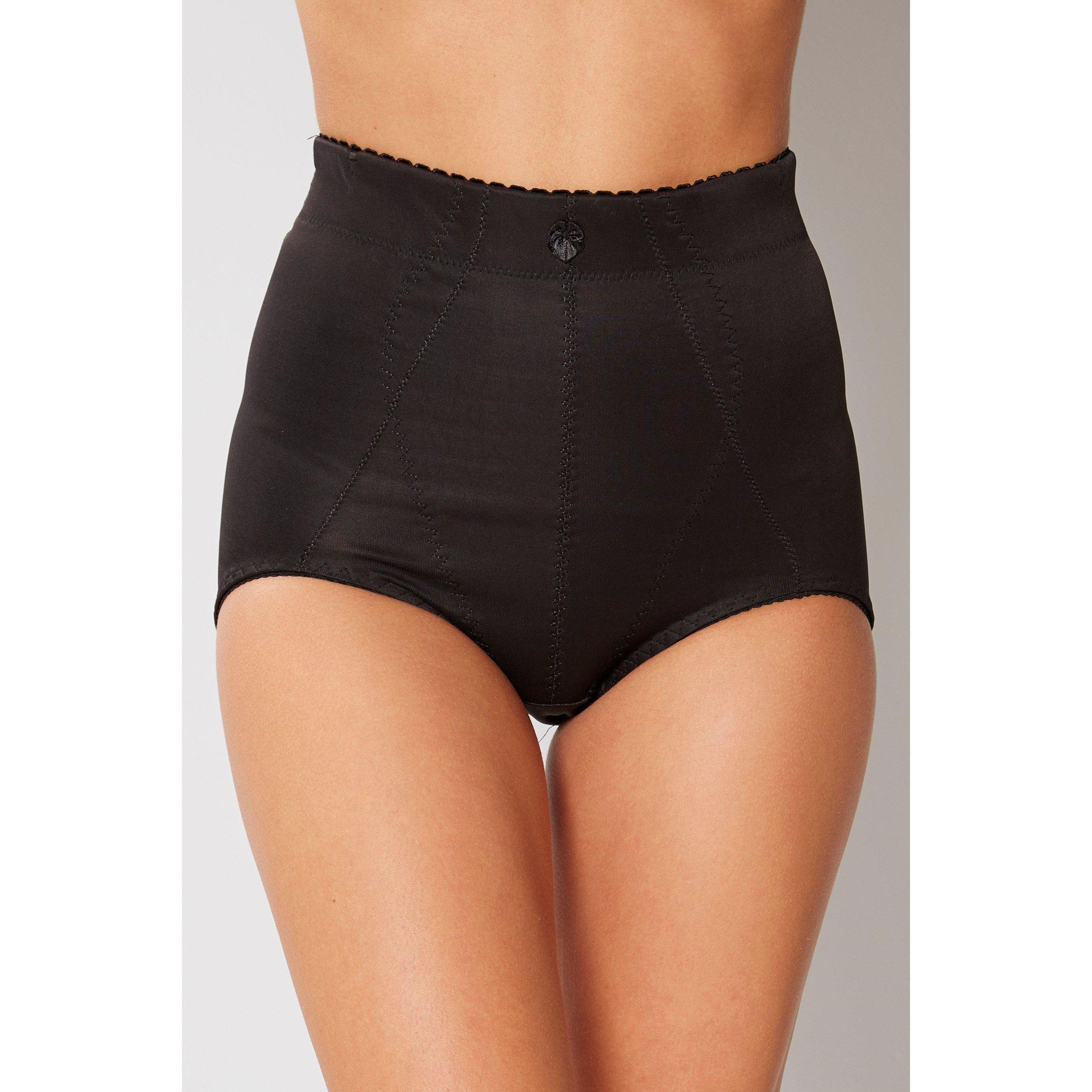 Valbonne Women's Extra Firm High Waist Girdle - Black - M