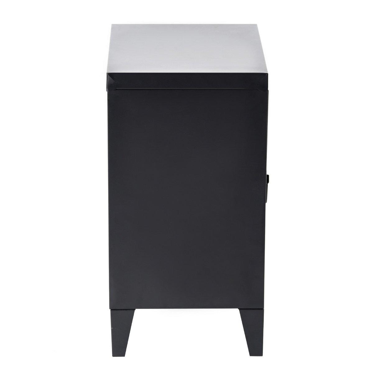 Black - Urban Meuble - Industrial Metal Storage Cabinet - 7