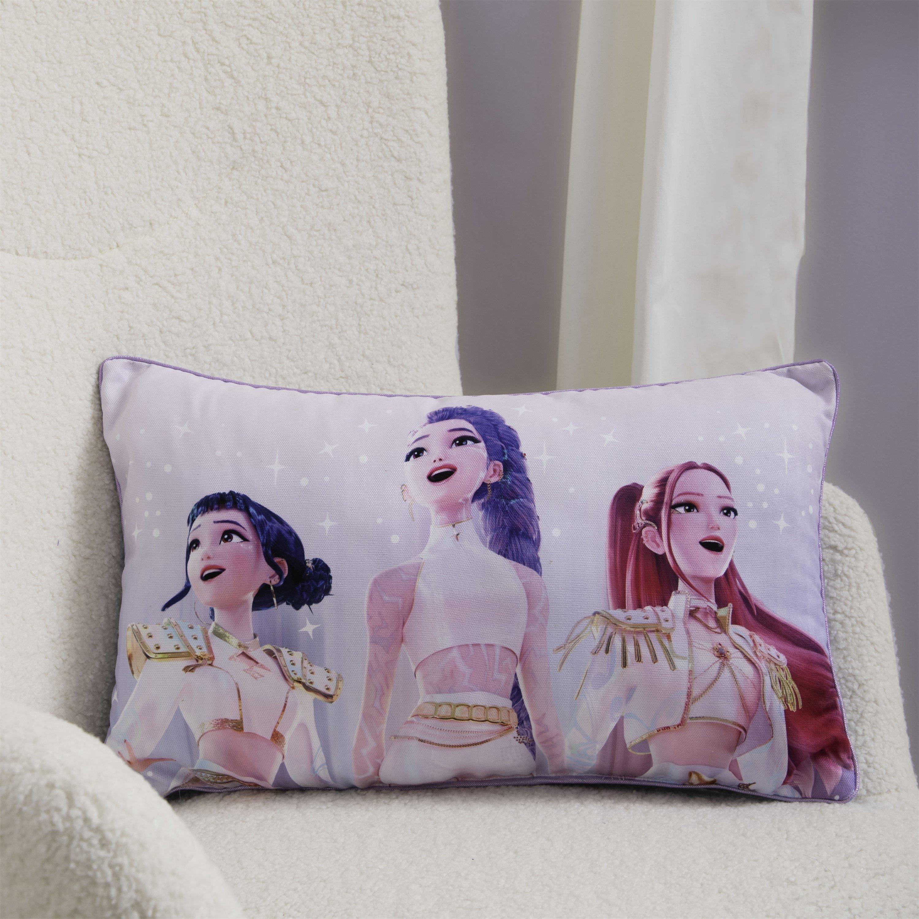 Purple - K Pop Demon Hunters - KPop Demon Hunters Celestial Rectangular Cushion - 6