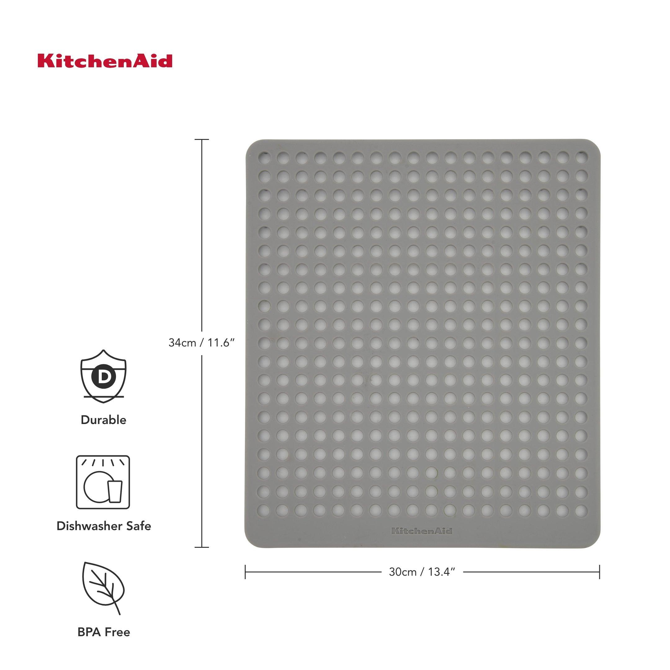 Grey - KitchenAid - KitchenAid Sink Mat - 4