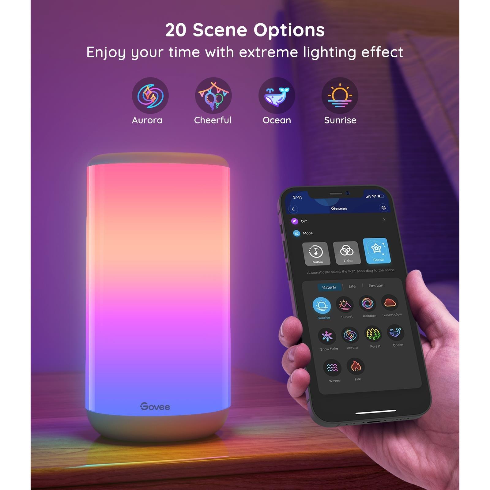 Multi - GOVEE - Aura RGBIC Desk Lamp - 7