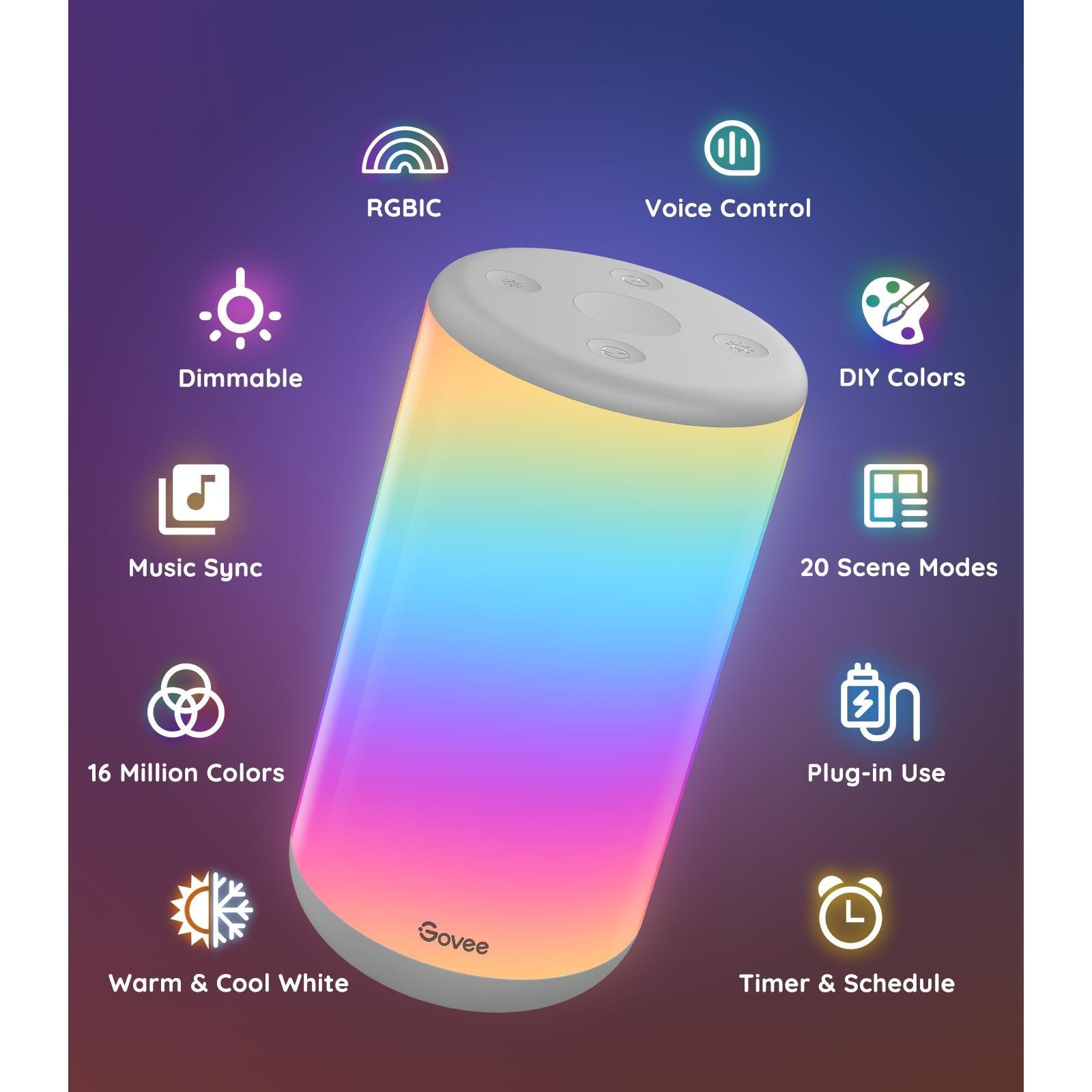 Multi - GOVEE - Aura RGBIC Desk Lamp - 8