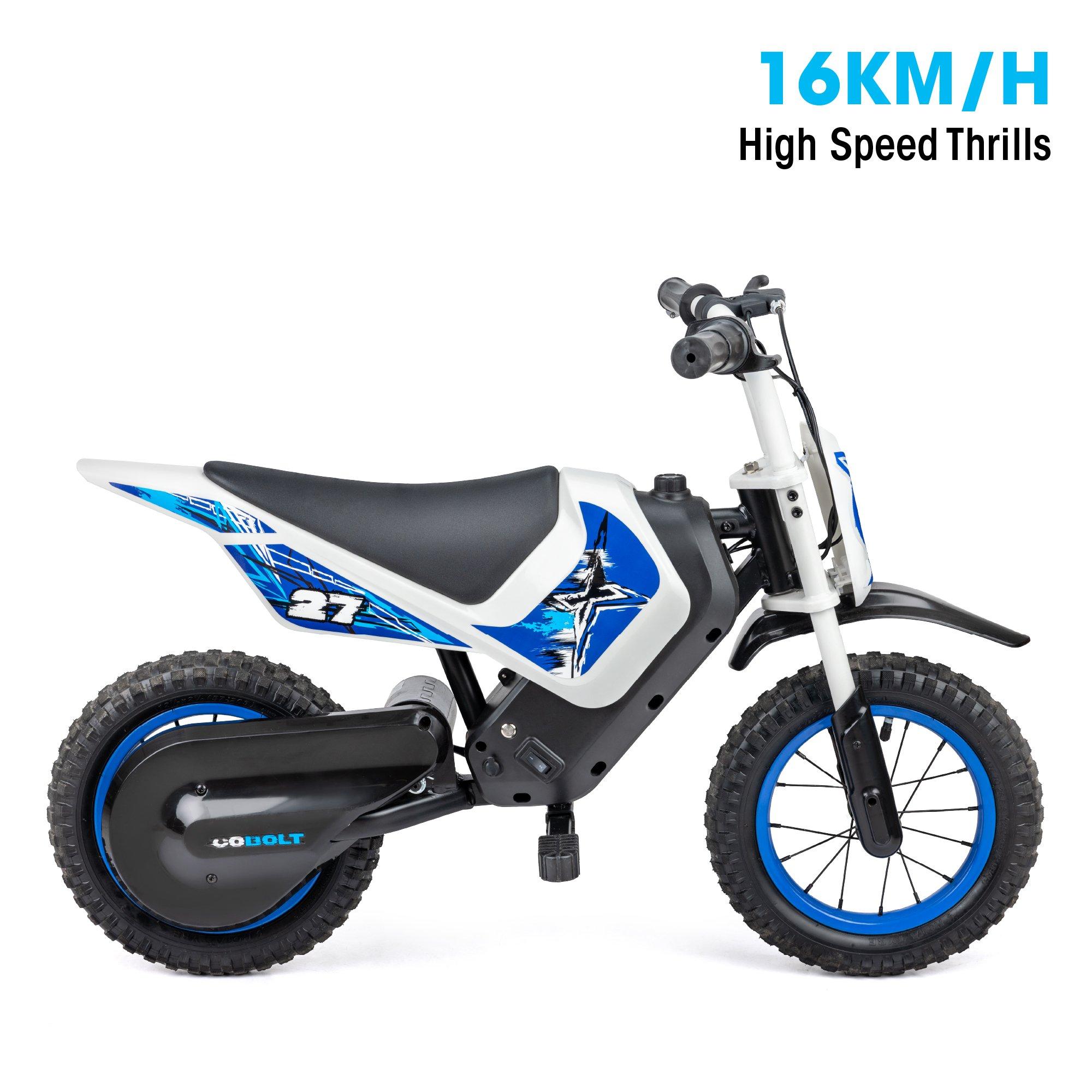 White And Blue - Xootz - Cobolt E-Bike - White - 4