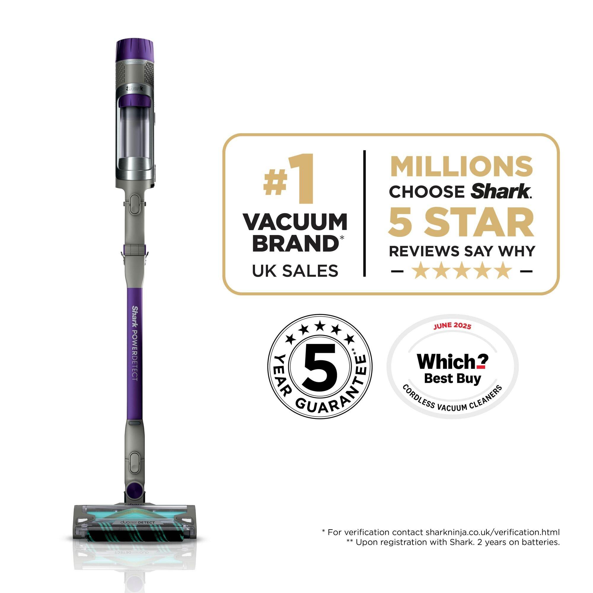 Grey - Shark - PowerDetect Cordless Vacuum Cleaner IP1251UK Grey - 2