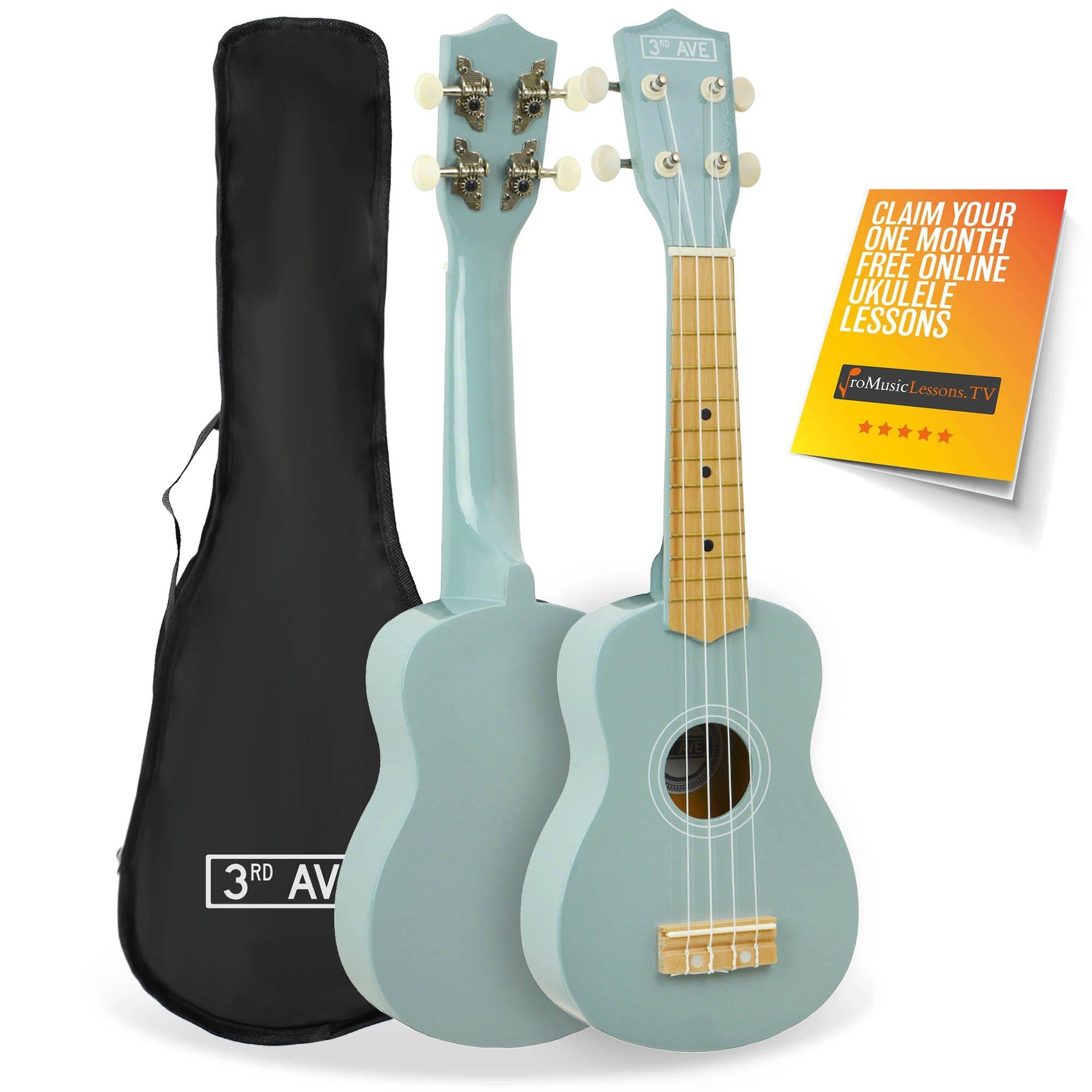 Pastel Blue - 3rd Avenue - 3rd Avenue Soprano Ukulele - Rainbow - 1