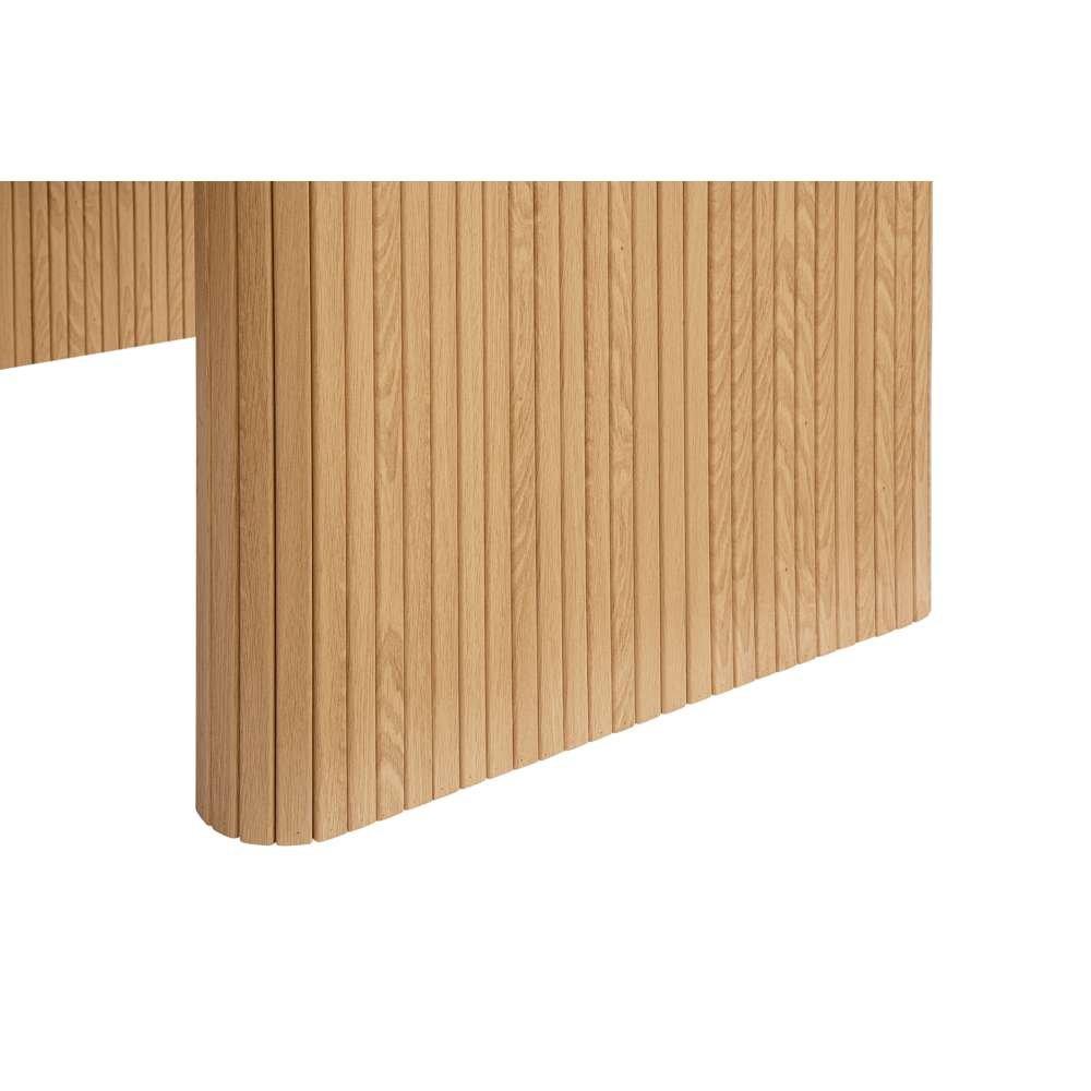 Nude - Birlea - Axel Oval Fluted Dining Table - 10