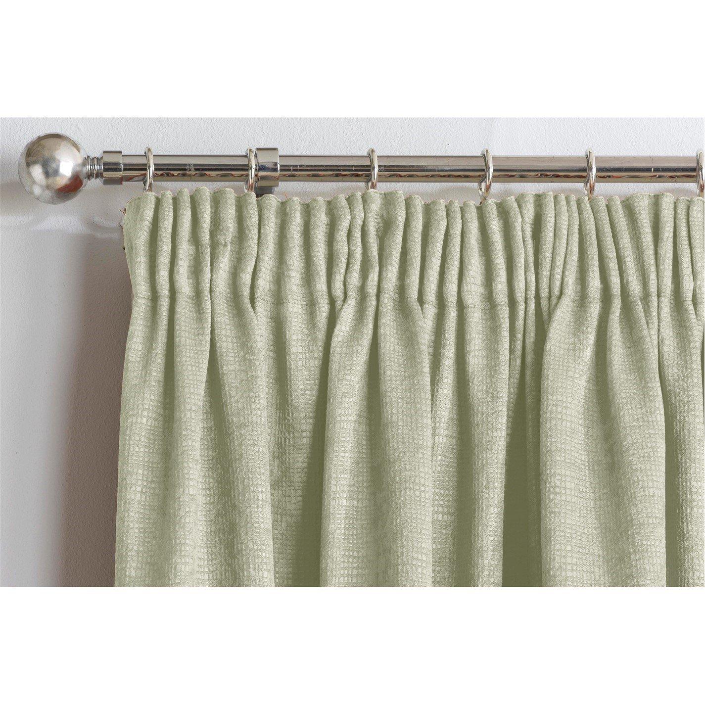 Light Green - Enhanced Living - Matrix Thermal Room Darkening Tape Top Curtain - 2