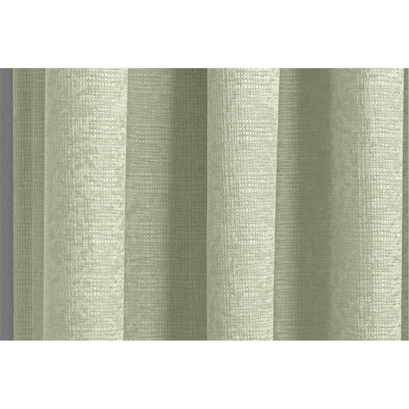 Light Green - Enhanced Living - Matrix Thermal Room Darkening Tape Top Curtain - 3