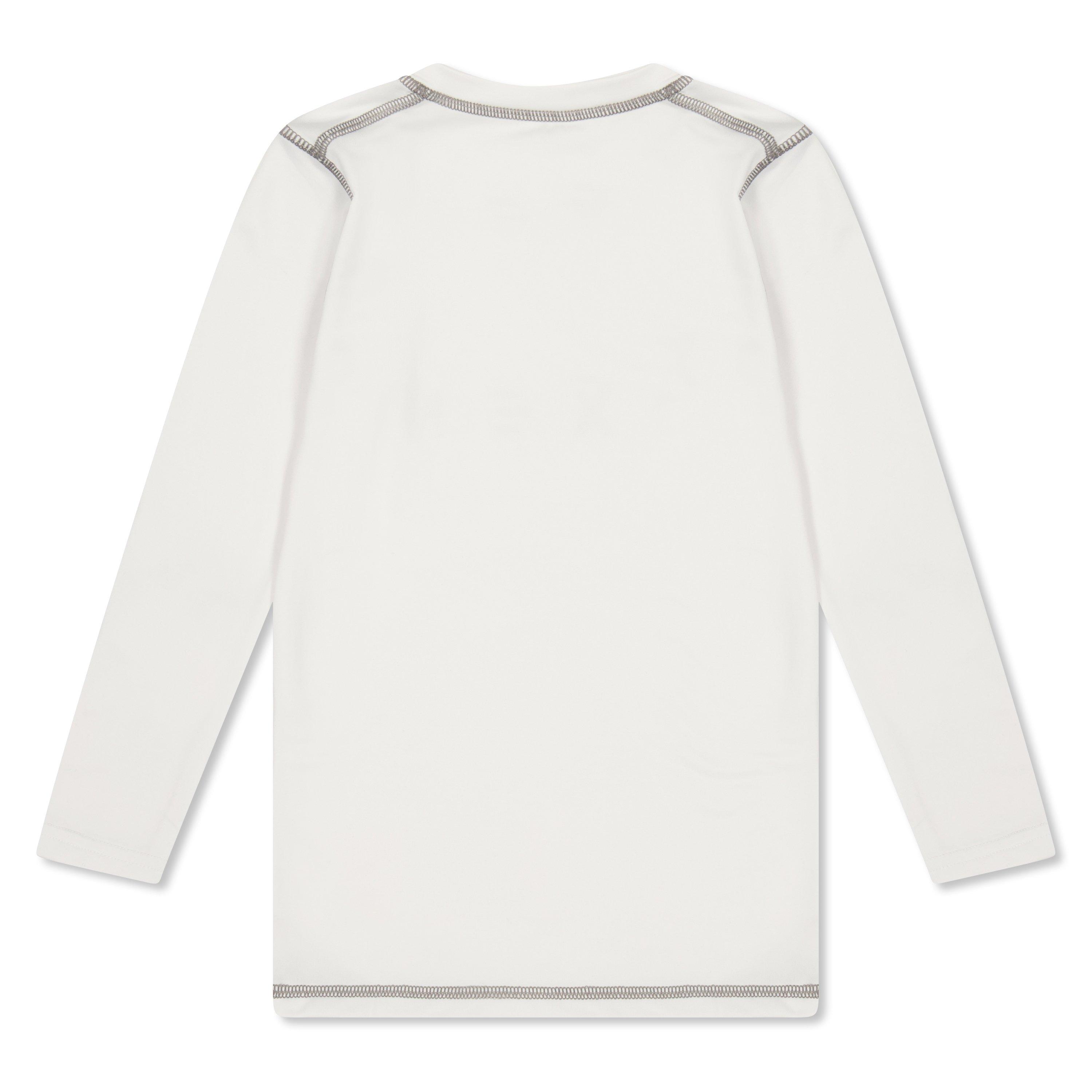 White - OXEN - Unisex Kids' Long Sleeve Baselayer Top - 2
