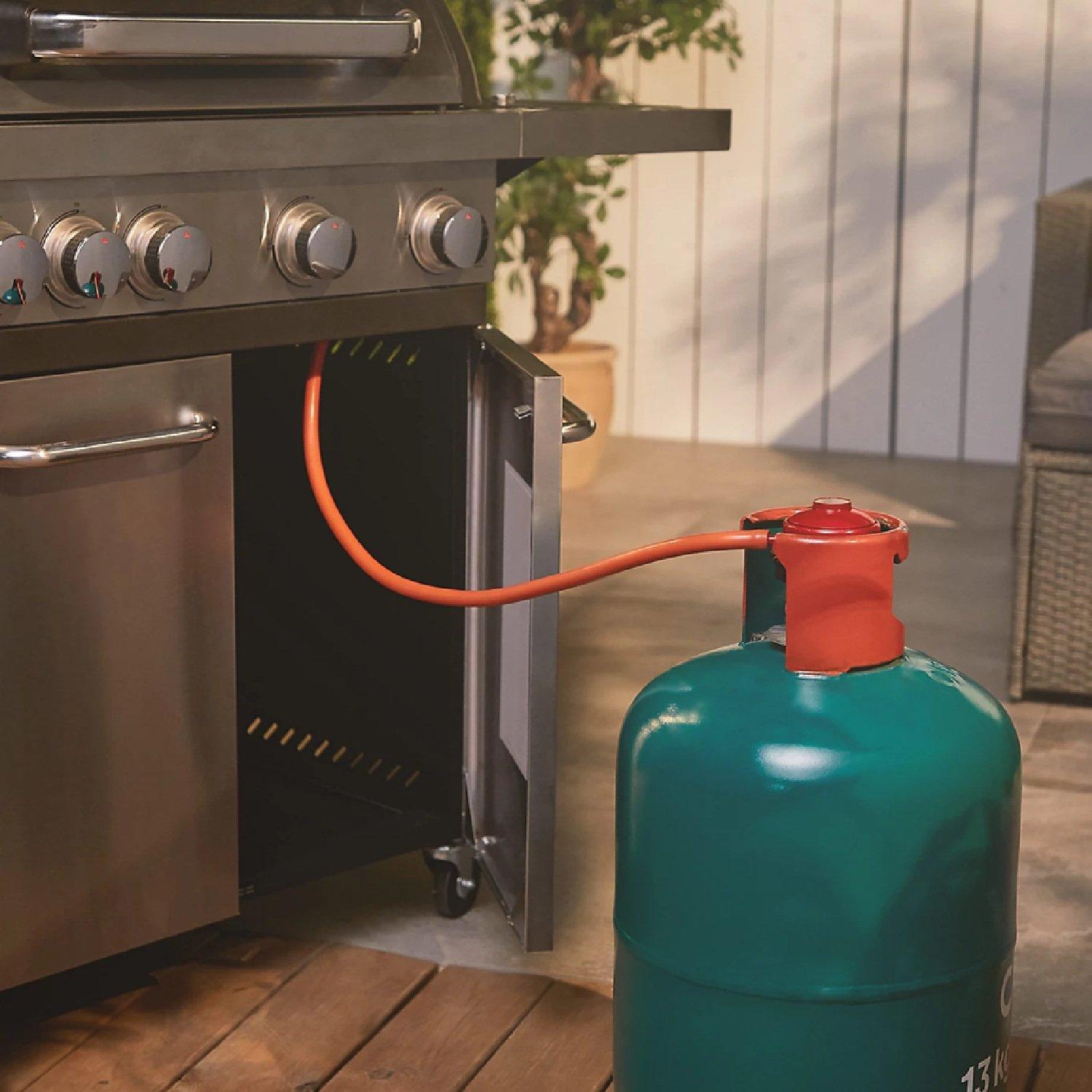 Red - VonHaus - 27mm quick connect Propane Regulator - 3