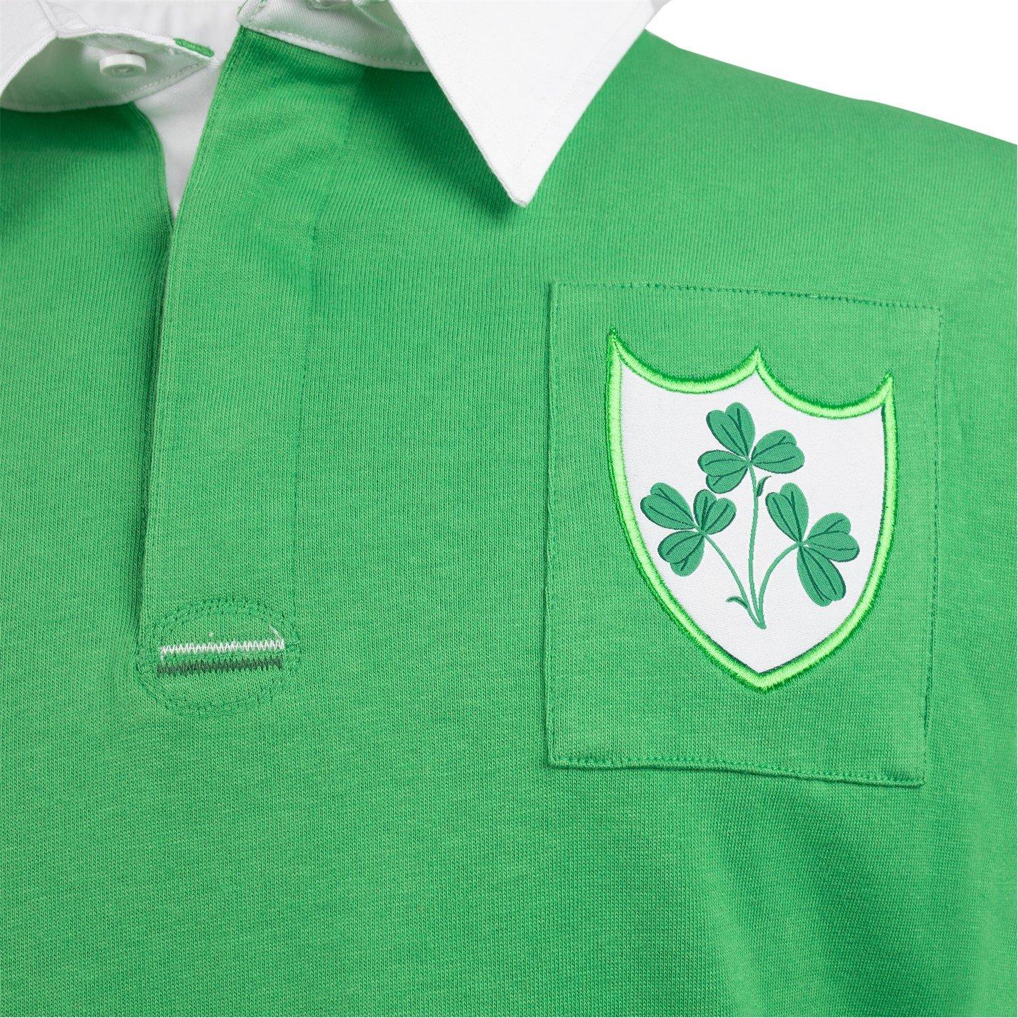 Verde - KooGa - Ireland Vintage Rugby Shirt Mens - 2