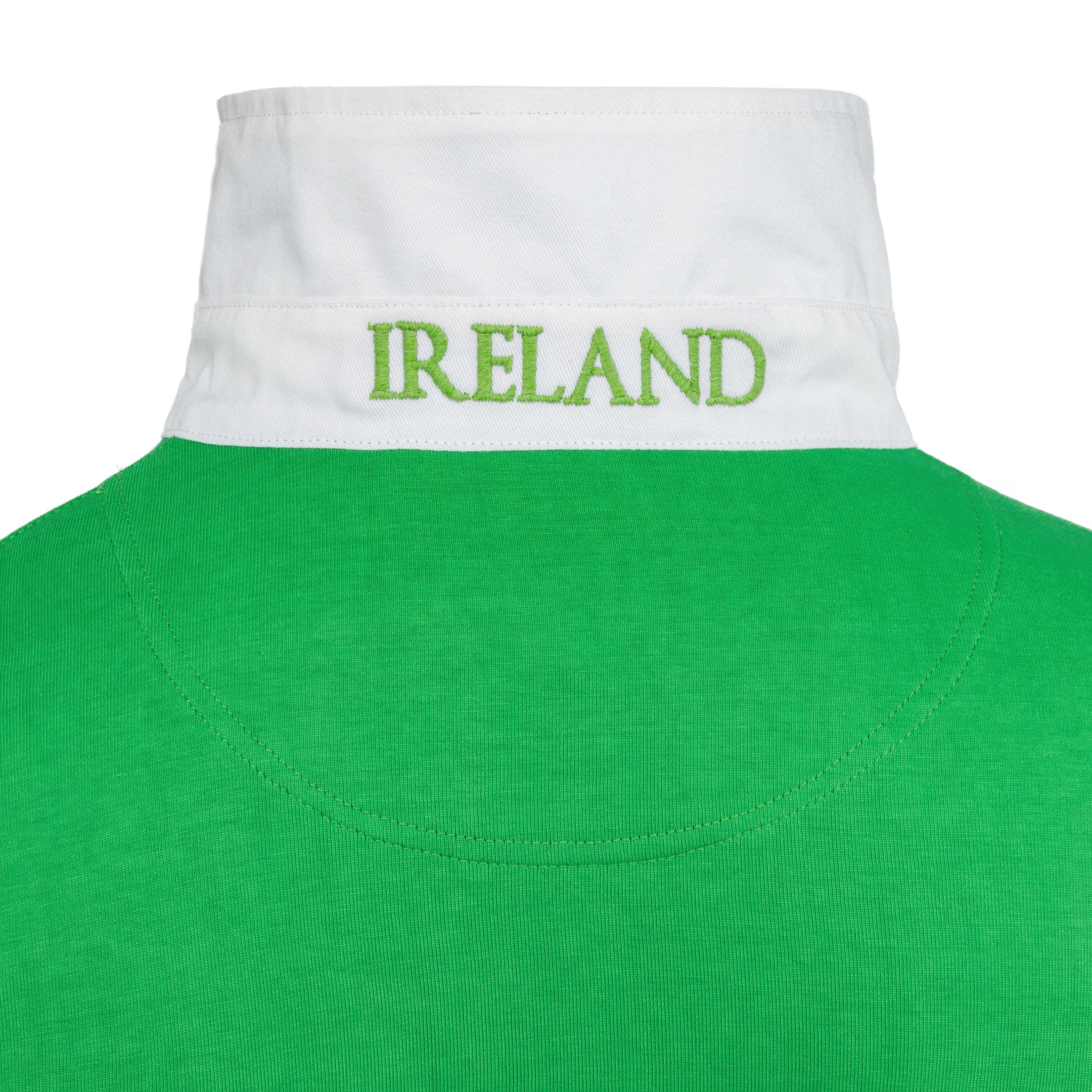 Verde - KooGa - Ireland Vintage Rugby Shirt Mens - 4