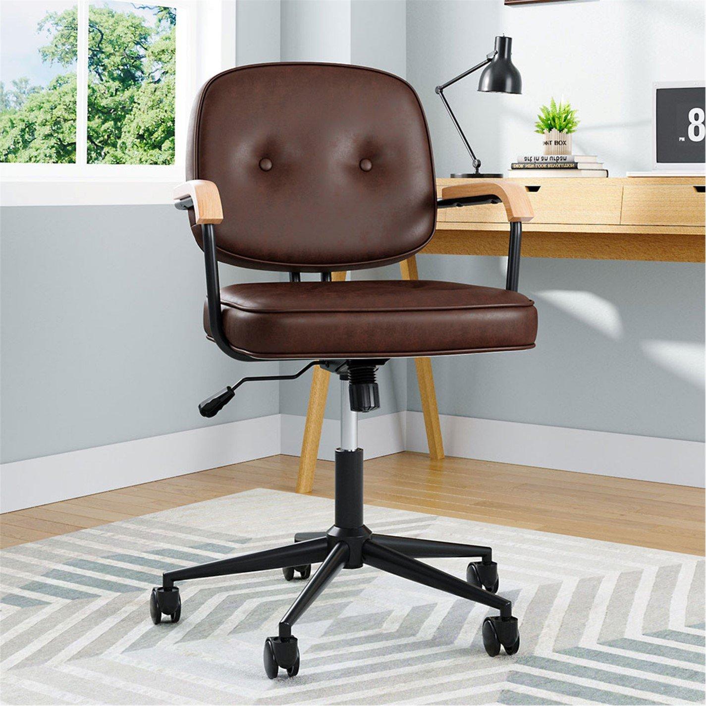 Grey - Kabinet UK - Modern Ergonomic Home Office Chair Grey - 1