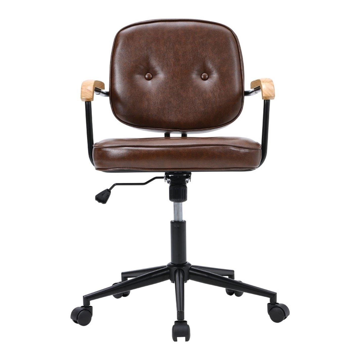 Grey - Kabinet UK - Modern Ergonomic Home Office Chair Grey - 3