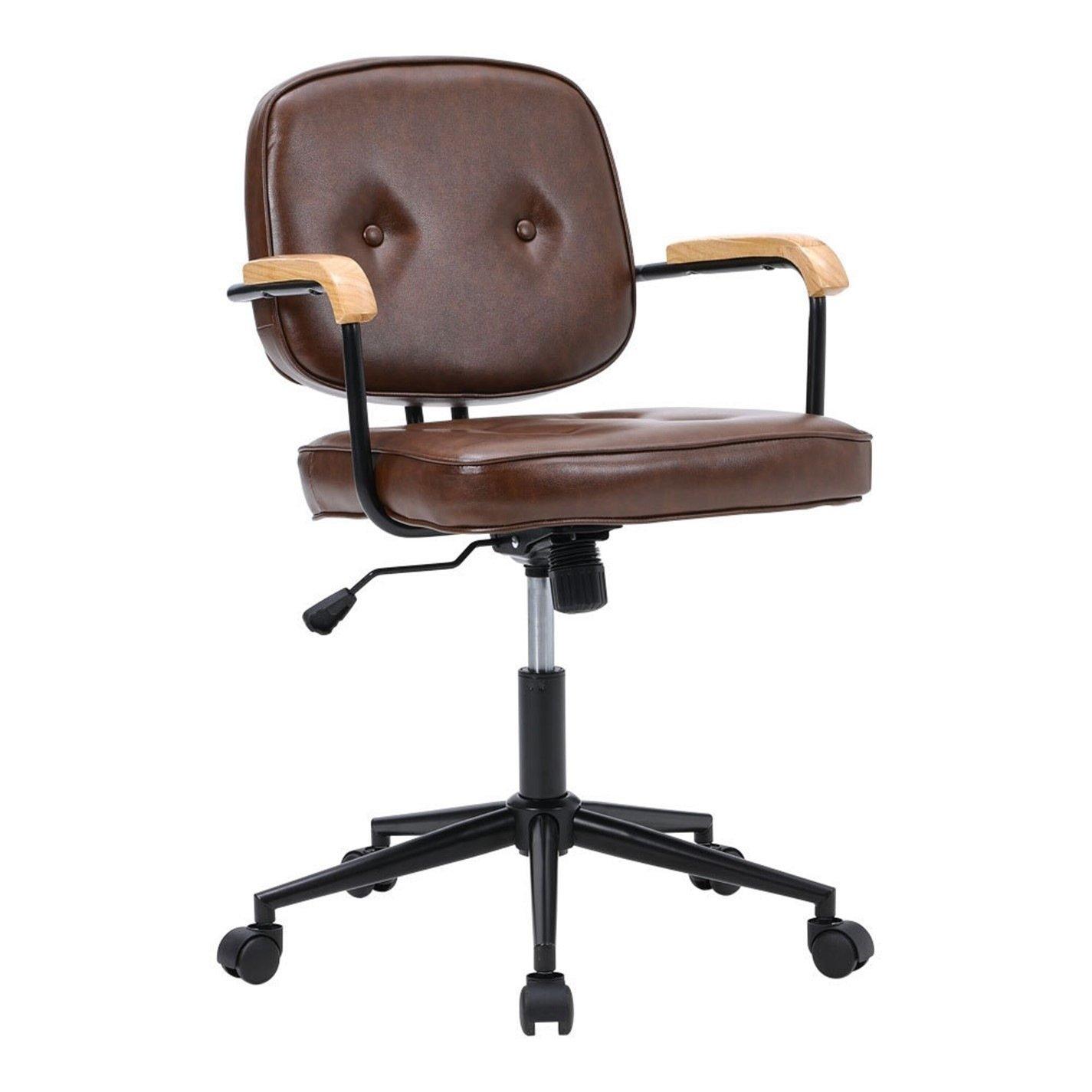 Grey - Kabinet UK - Modern Ergonomic Home Office Chair Grey - 4