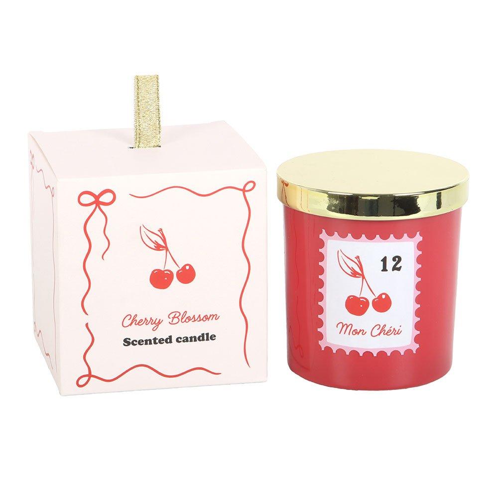 Red - Something Different - Mon Cheri Cherry Blossom Candle - 2