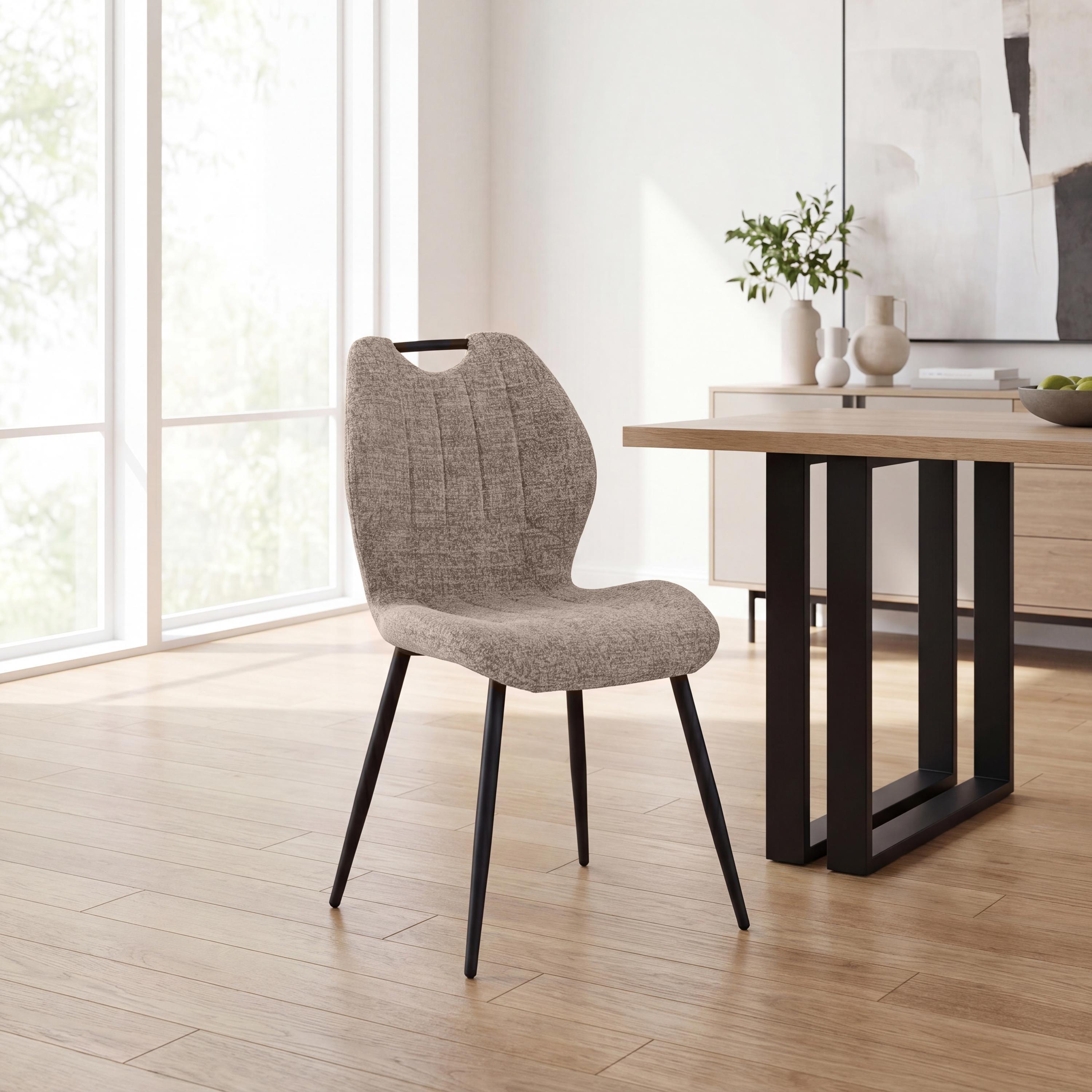 Honey - Shankar - Set of 4 Westbury Upholstered Dining Chairs - 1
